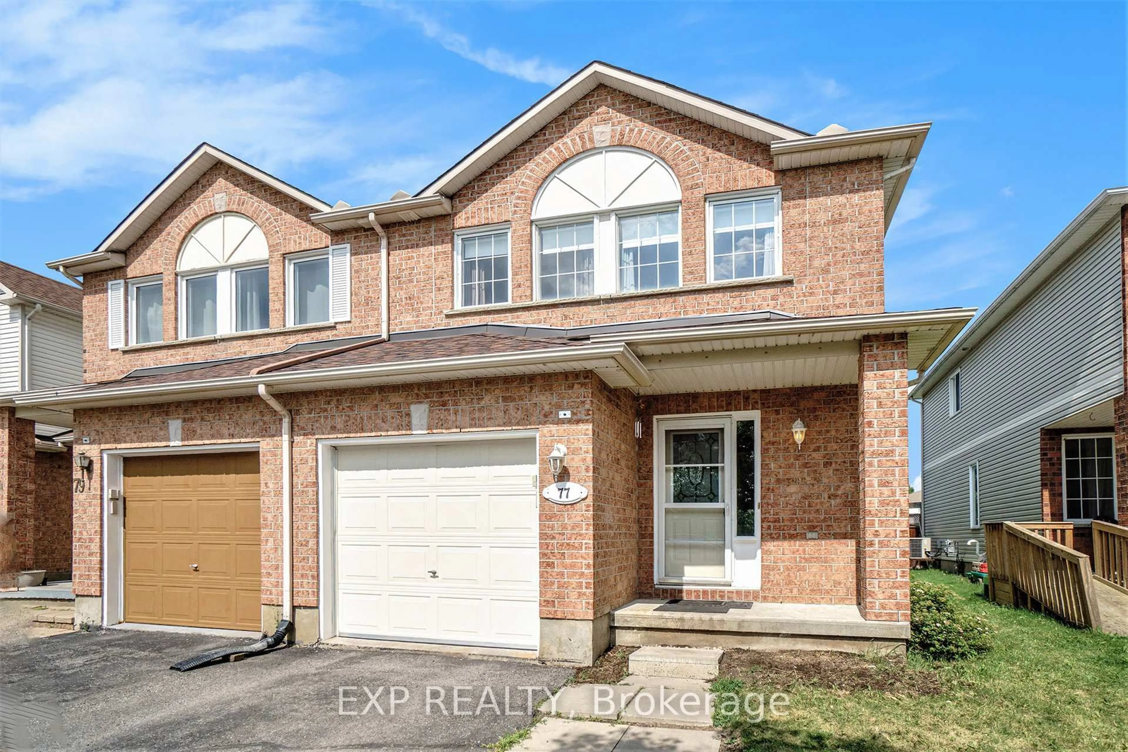 Home with brick exterior material, street for 77 Palmadeo Dr, Ottawa Ontario K2J 4Z4