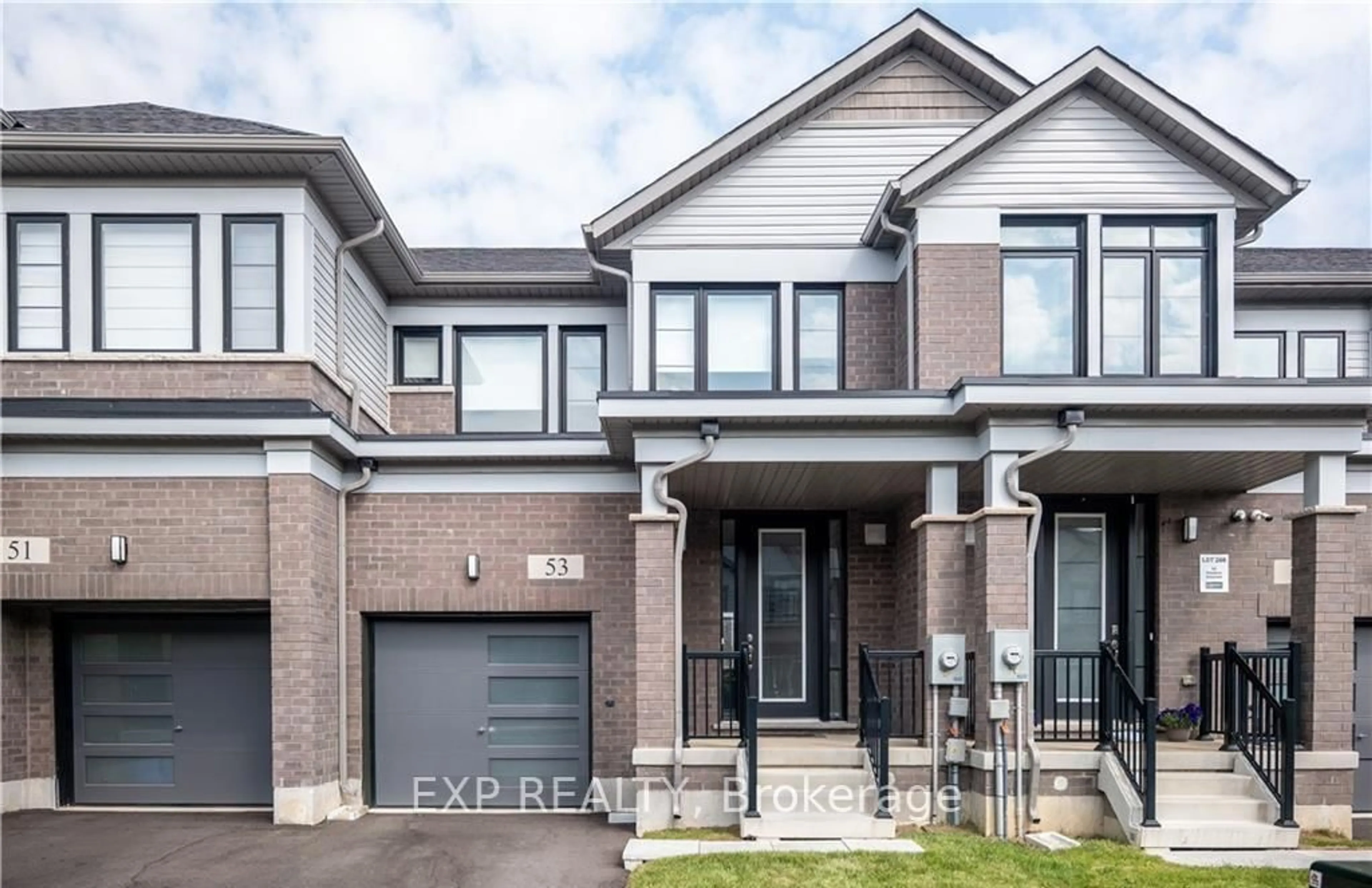 Home with brick exterior material, street for 53 FREEDOM Cres, Hamilton Ontario L0R 1W0