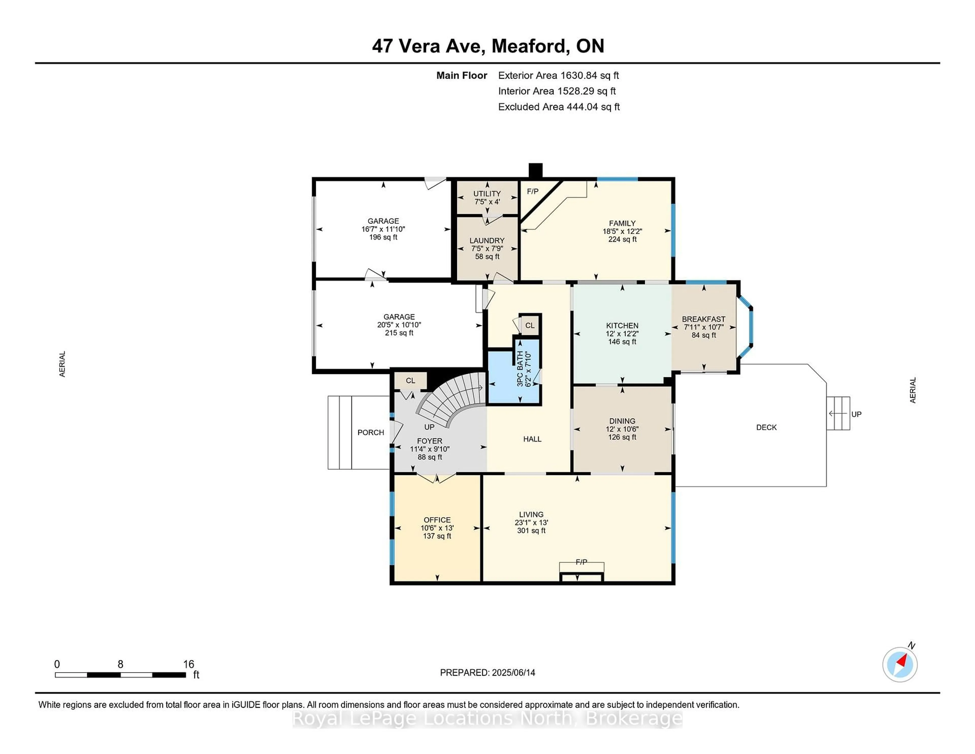 Floor plan for 47 Vera St, Meaford Ontario N4L 1B2