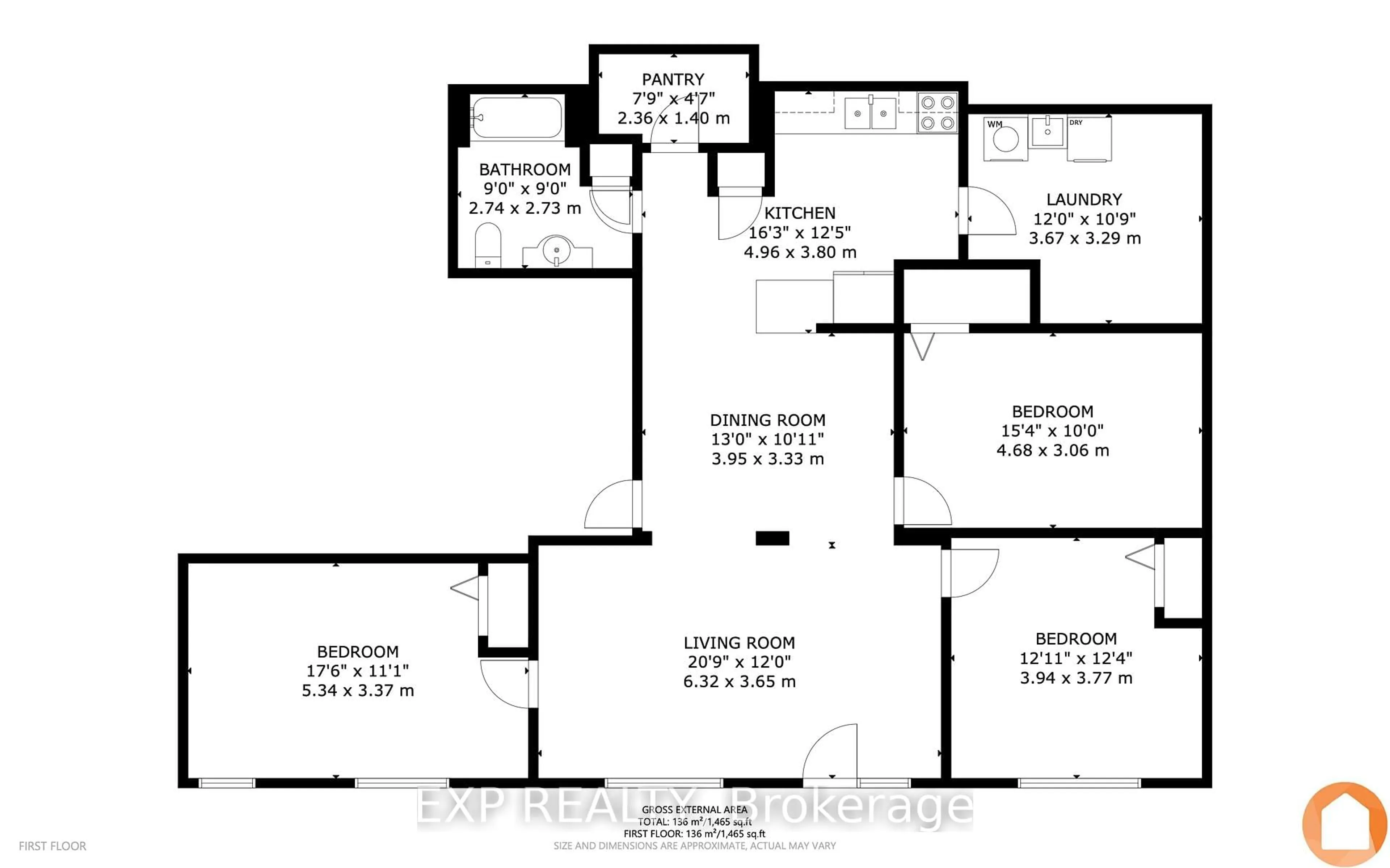 Floor plan for 127 River Dr, Hastings Ontario K0K 2C0