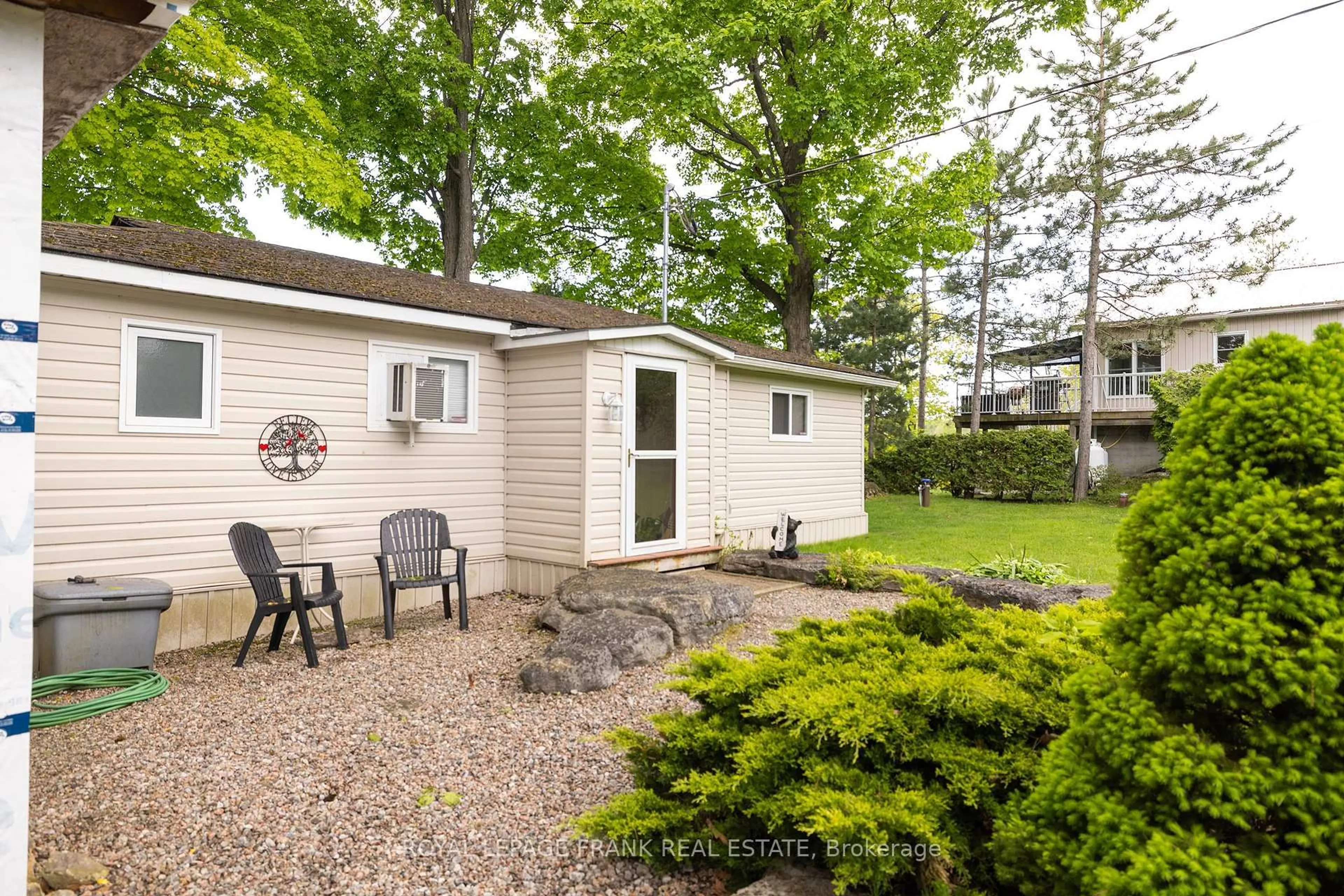 Patio, street for 26 Fire Route 60, Trent Lakes Ontario K0L 1J0