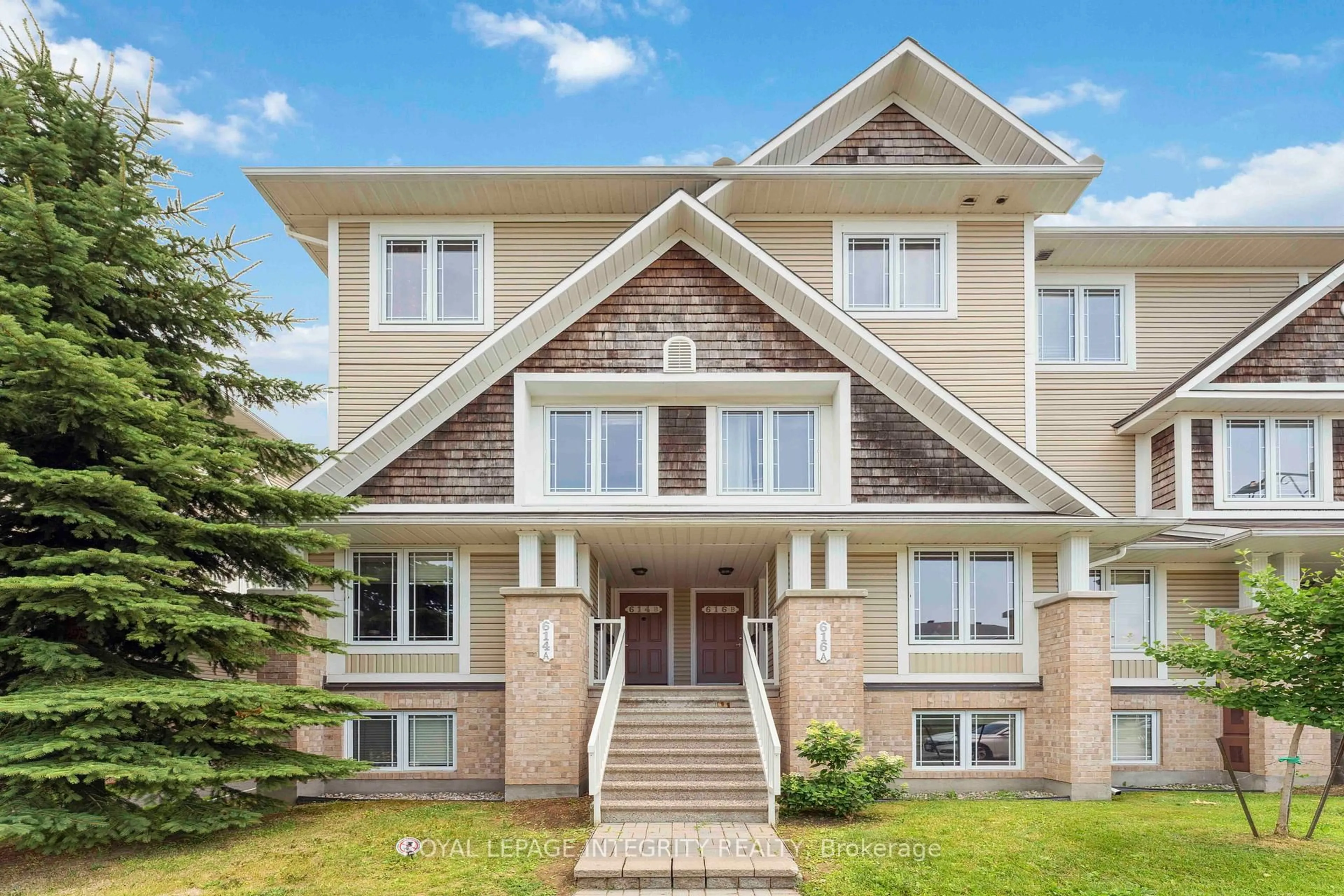 Home with brick exterior material, unknown for 616 Chapman Mills Dr #A, Ottawa Ontario K2J 0V4