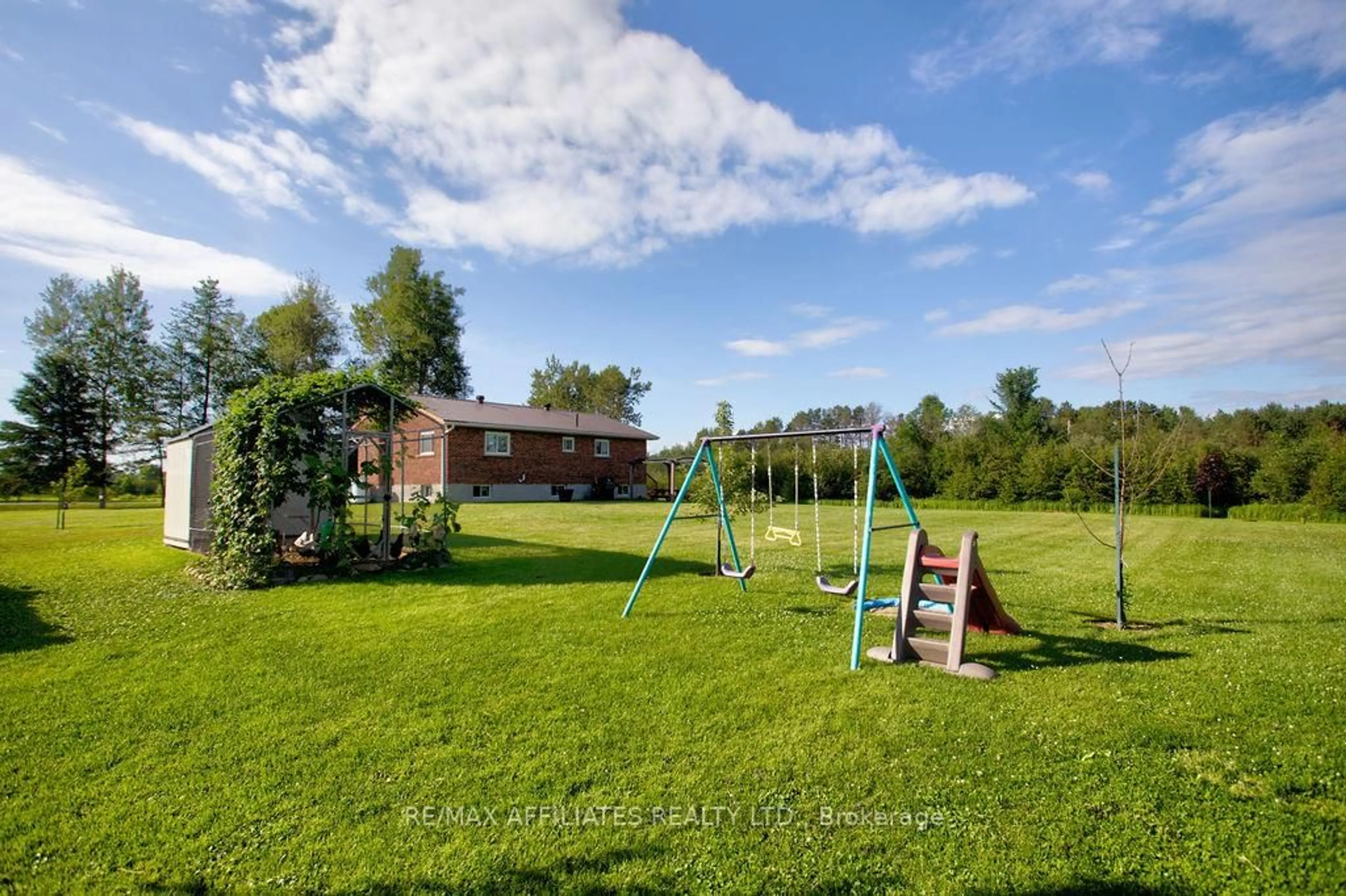 A pic from outside/outdoor area/front of a property/back of a property/a pic from drone, unknown for 25 Dombroskie Rd, Haley Station Ontario K0J 1Y0