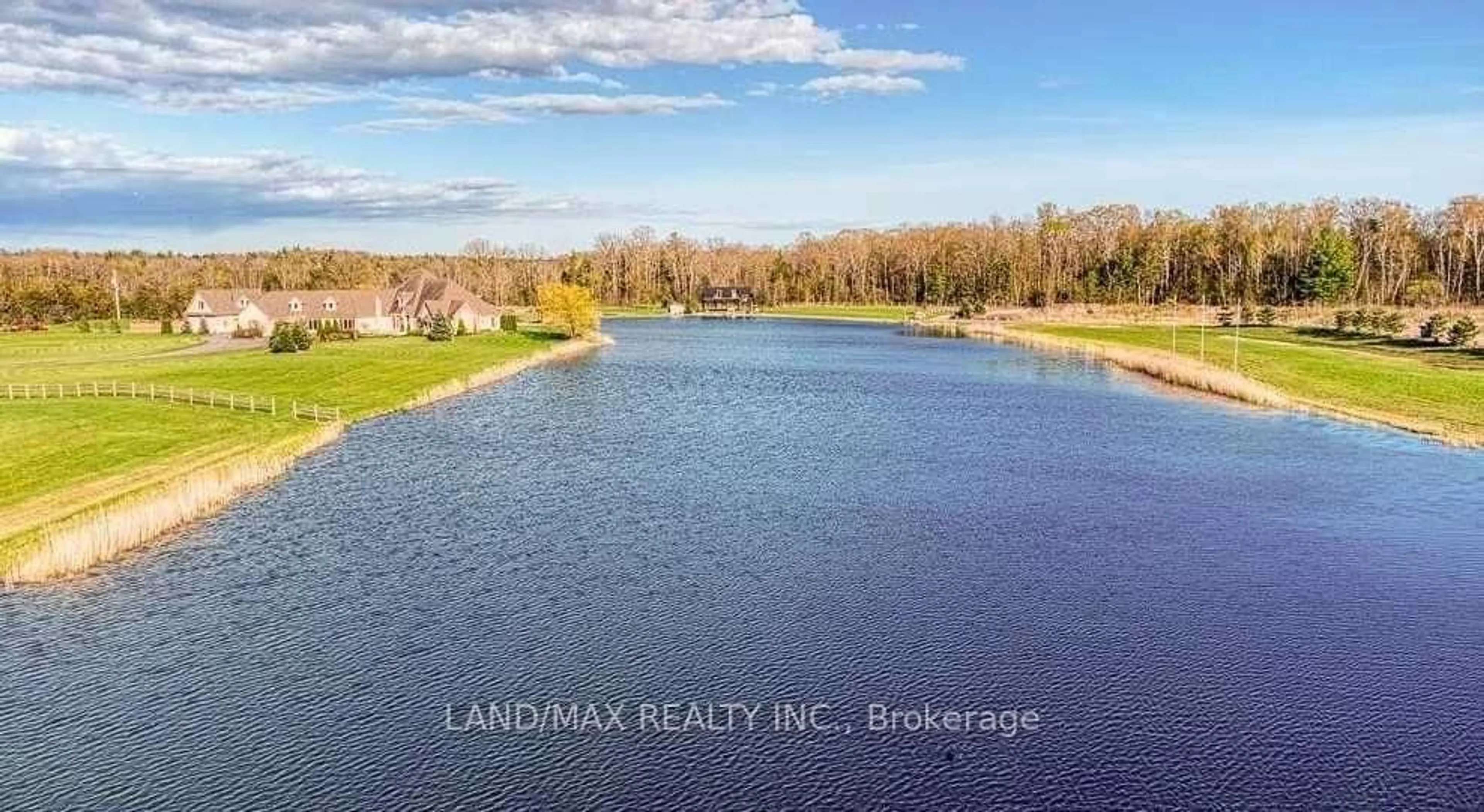 A pic from outside/outdoor area/front of a property/back of a property/a pic from drone, water/lake/river/ocean view for 1632 County Rd, Plantagenet Ontario K7R 3L2