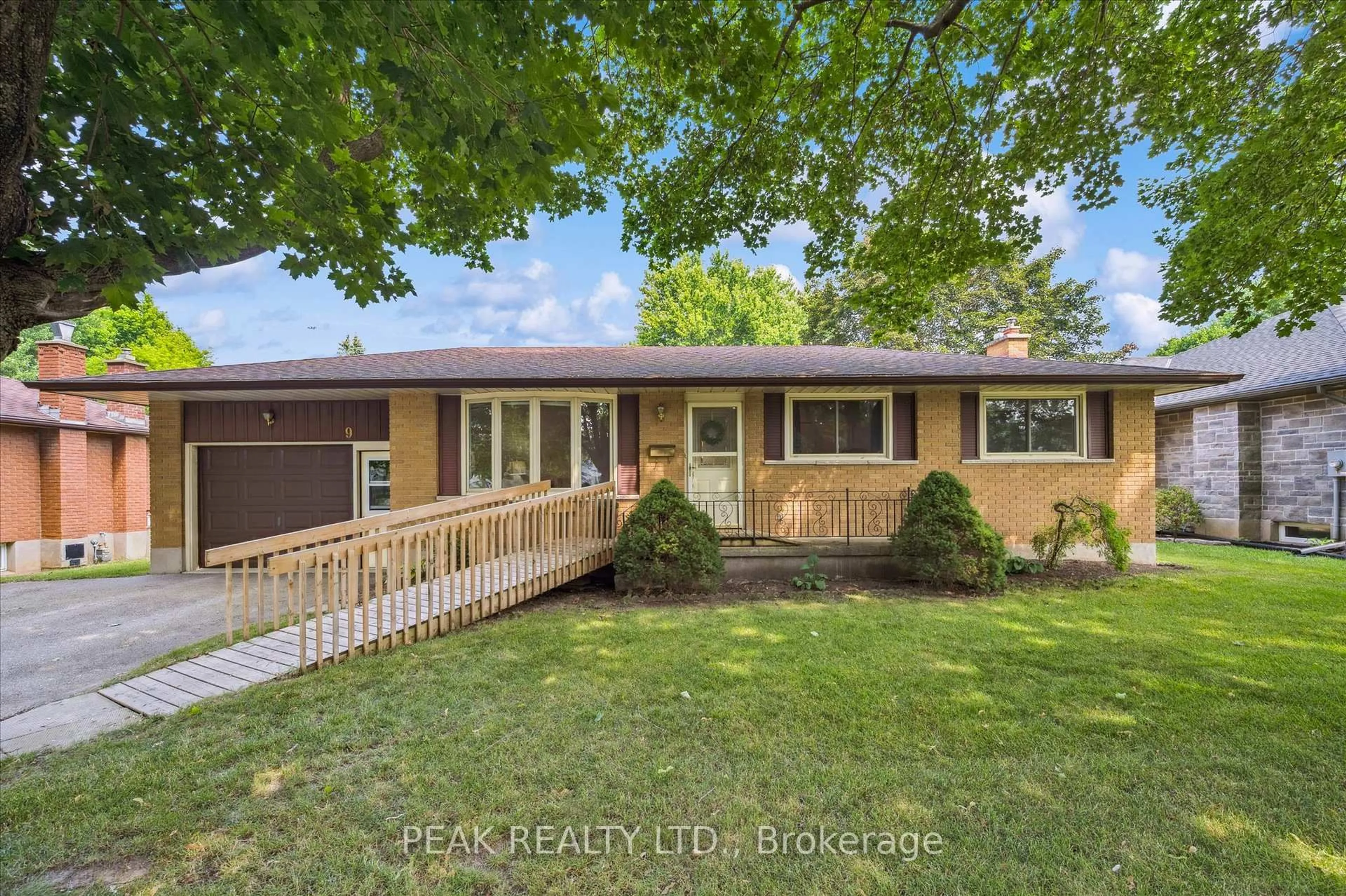 Home with brick exterior material, street for 9 Robin Dr, Woolwich Ontario N3B 1W9