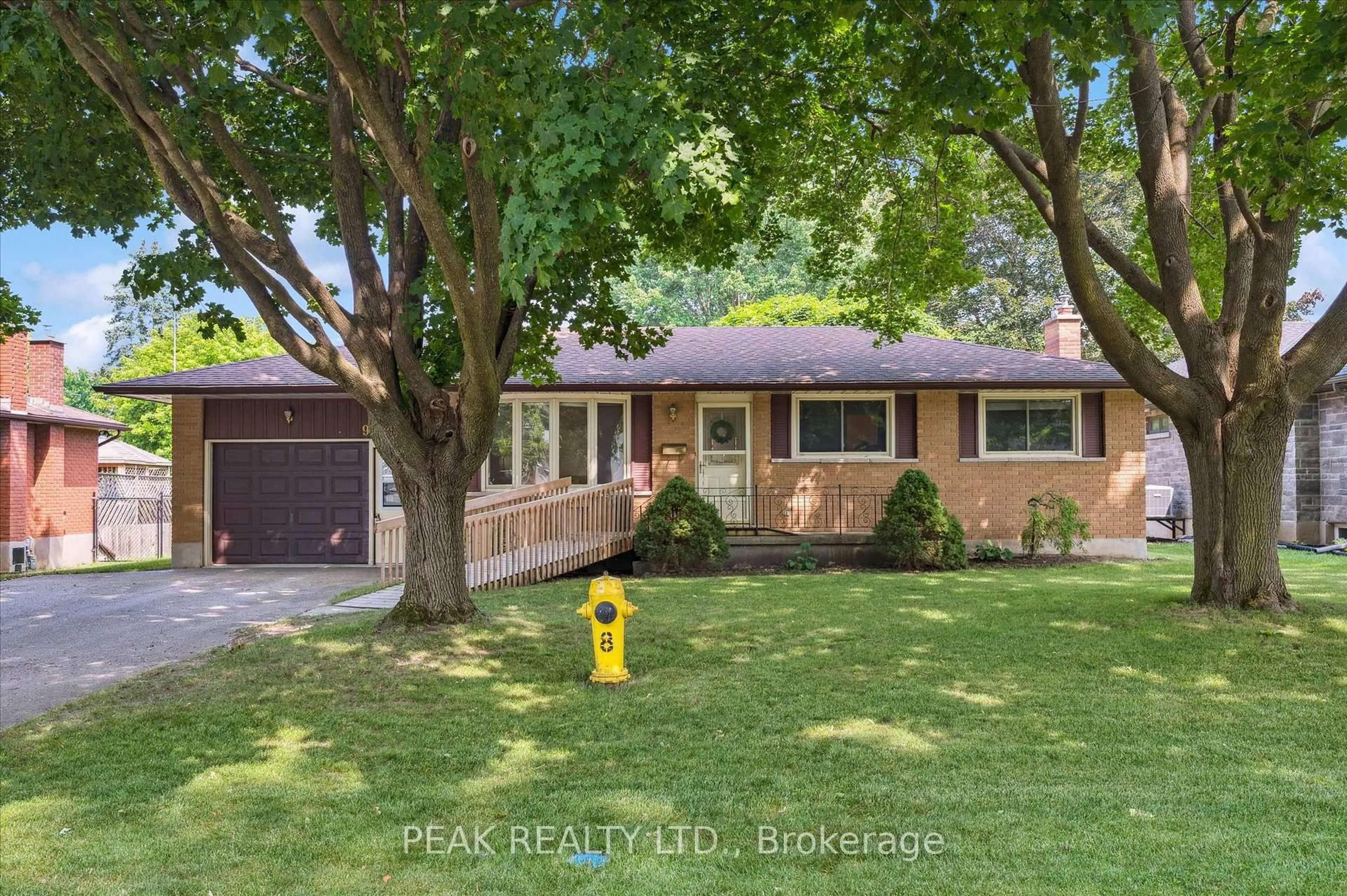 Home with brick exterior material, street for 9 Robin Dr, Woolwich Ontario N3B 1W9