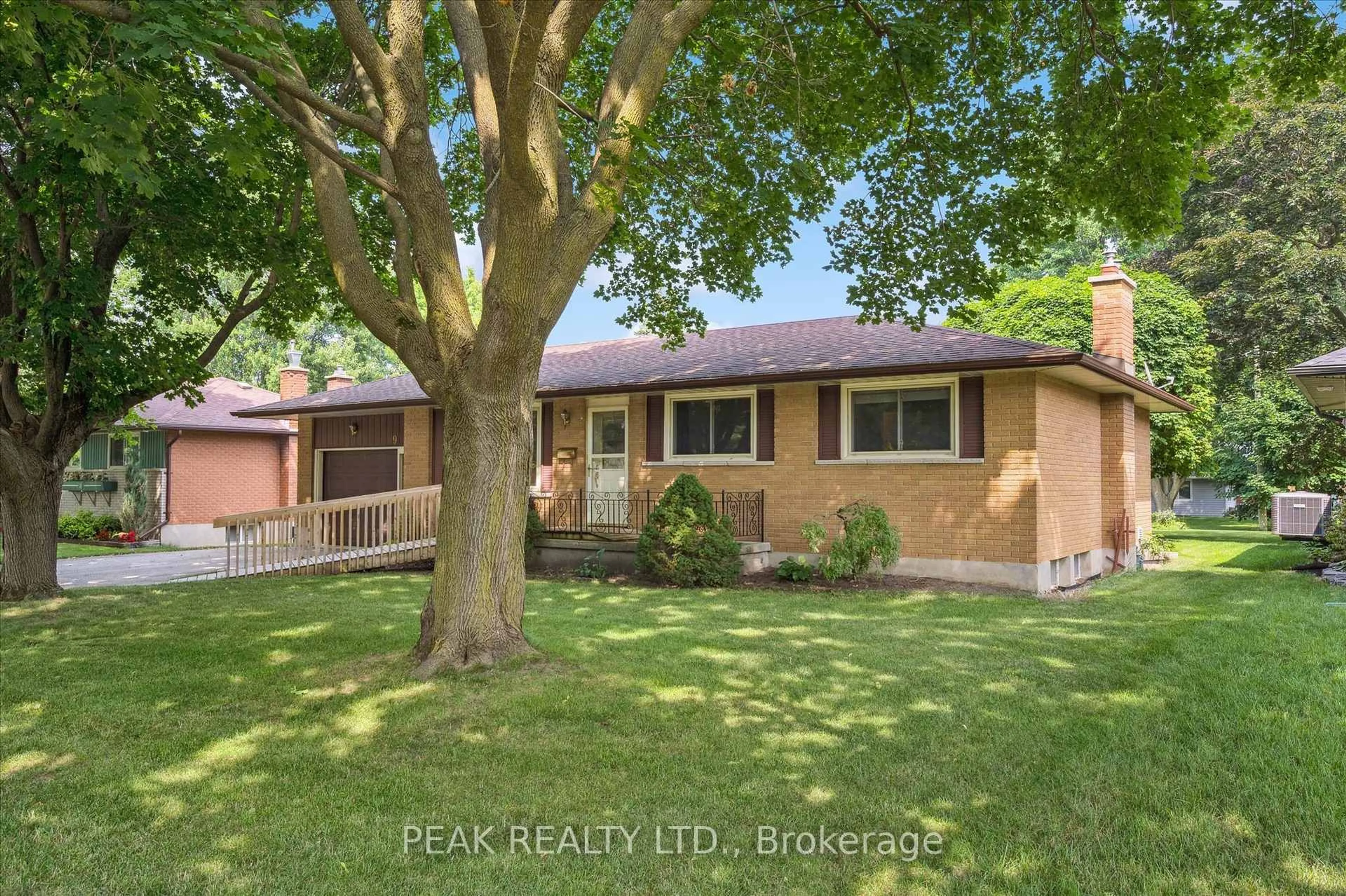 Home with brick exterior material, street for 9 Robin Dr, Woolwich Ontario N3B 1W9