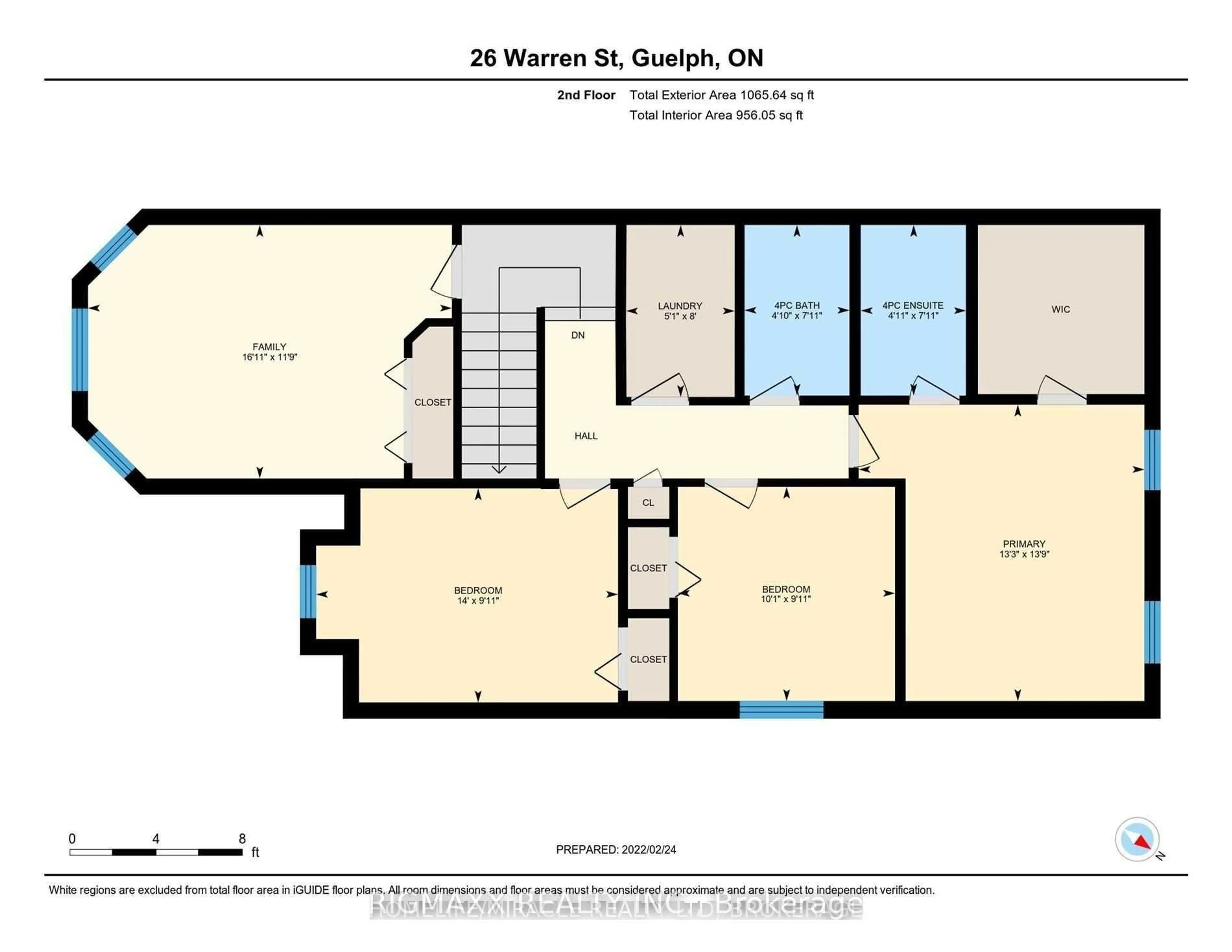 Floor plan for 26 Warren St, Guelph Ontario N1E 0A2