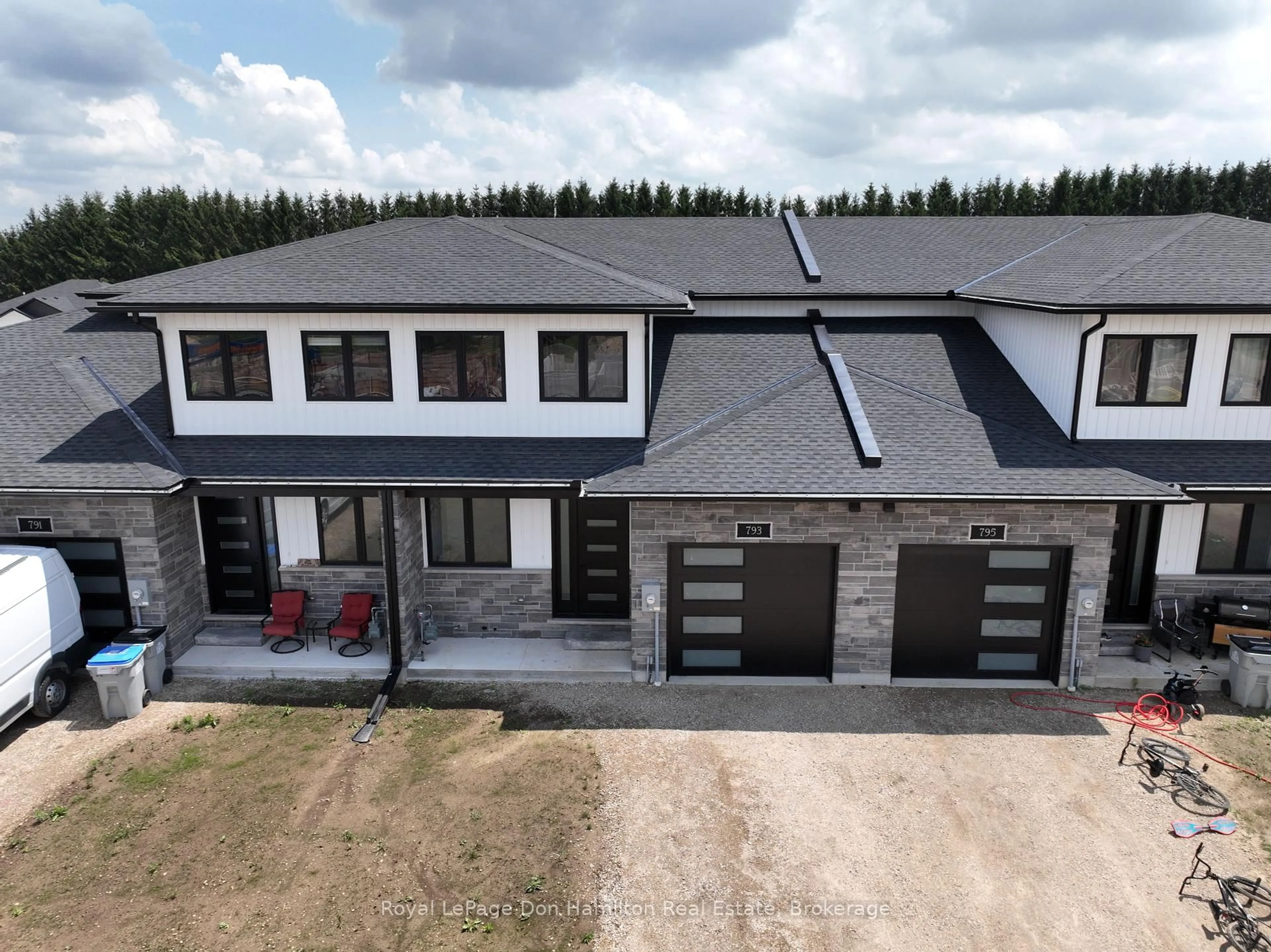 A pic from outside/outdoor area/front of a property/back of a property/a pic from drone, unknown for 793 Bryans Dr, Huron East Ontario N0G 1H0