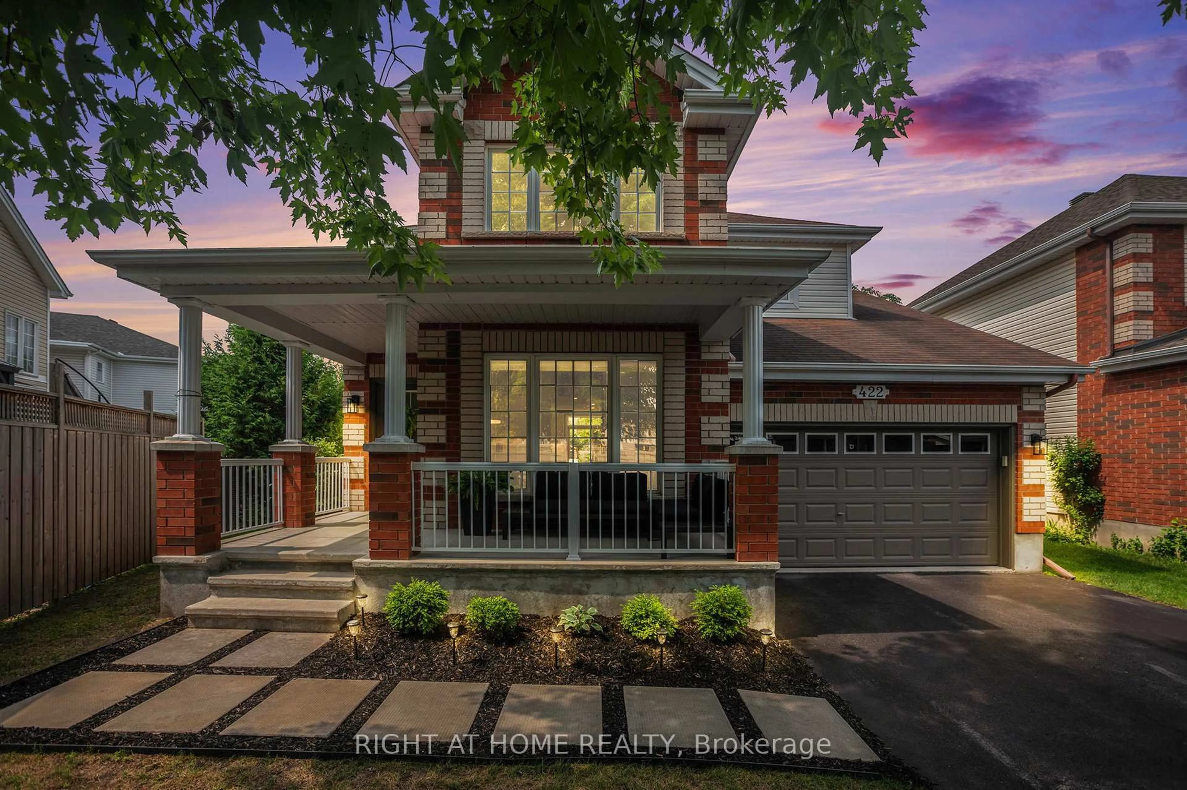 Home with brick exterior material, street for 422 Deer View Ave, Ottawa Ontario K1T 0B9