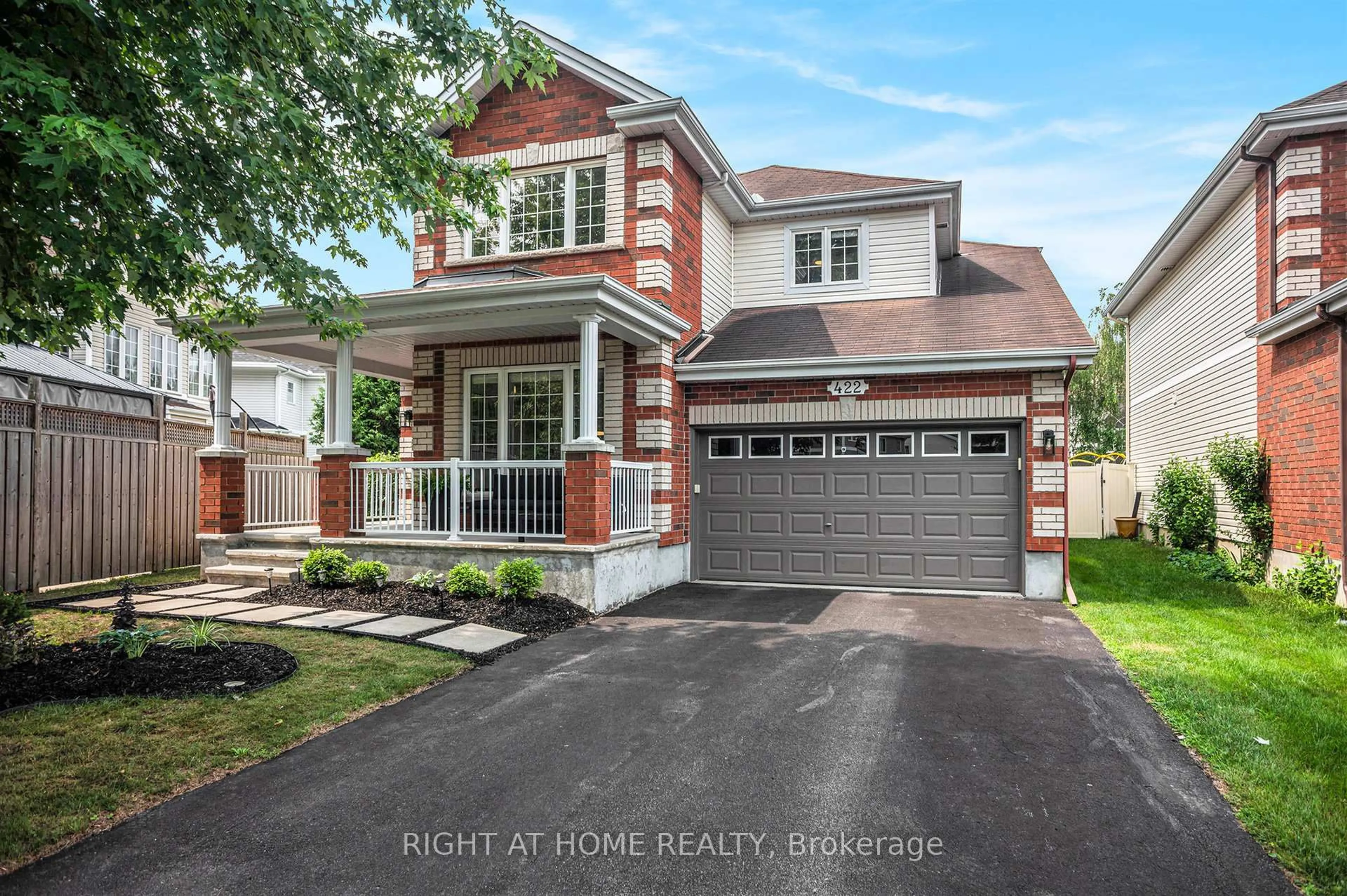 Home with brick exterior material, street for 422 Deer View Ave, Ottawa Ontario K1T 0B9
