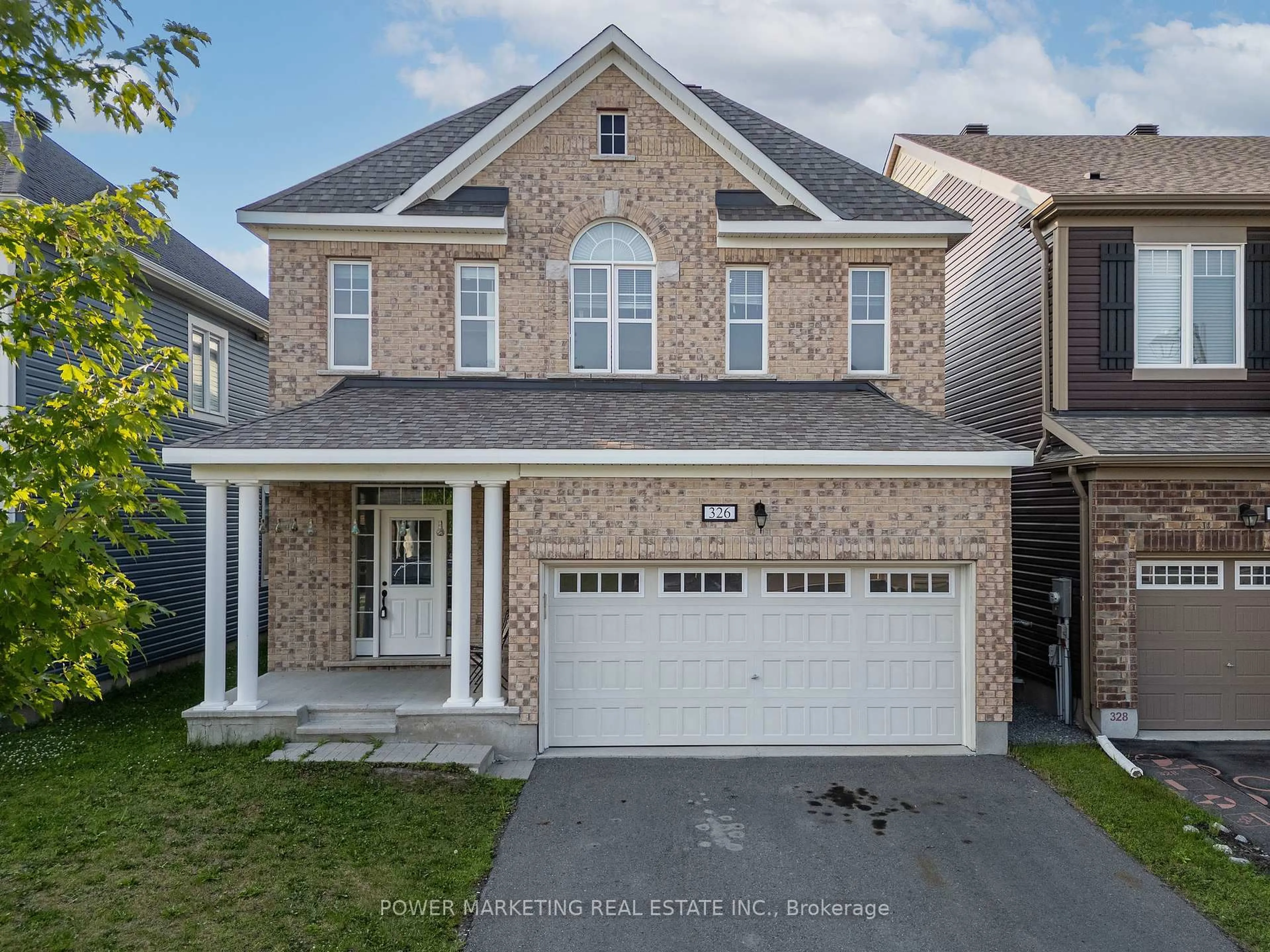 Home with brick exterior material, street for 326 SWEETCLOVER Way, Ottawa Ontario K4A 1E5