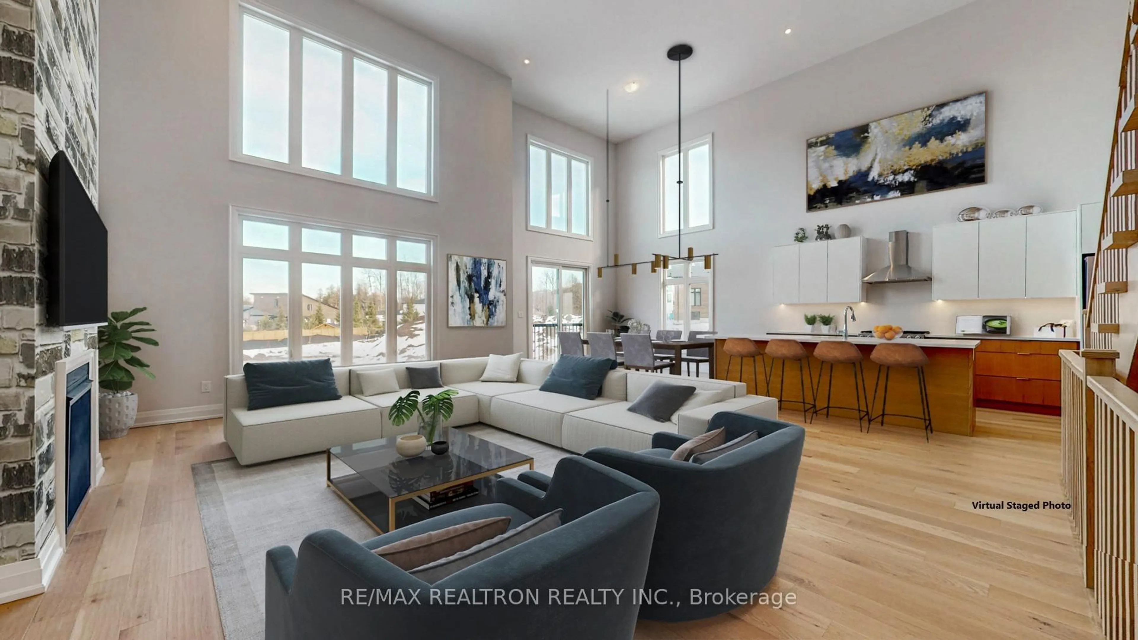 Living room with furniture, unknown for 97 Goldie Crt, Blue Mountains Ontario N0H 1J0