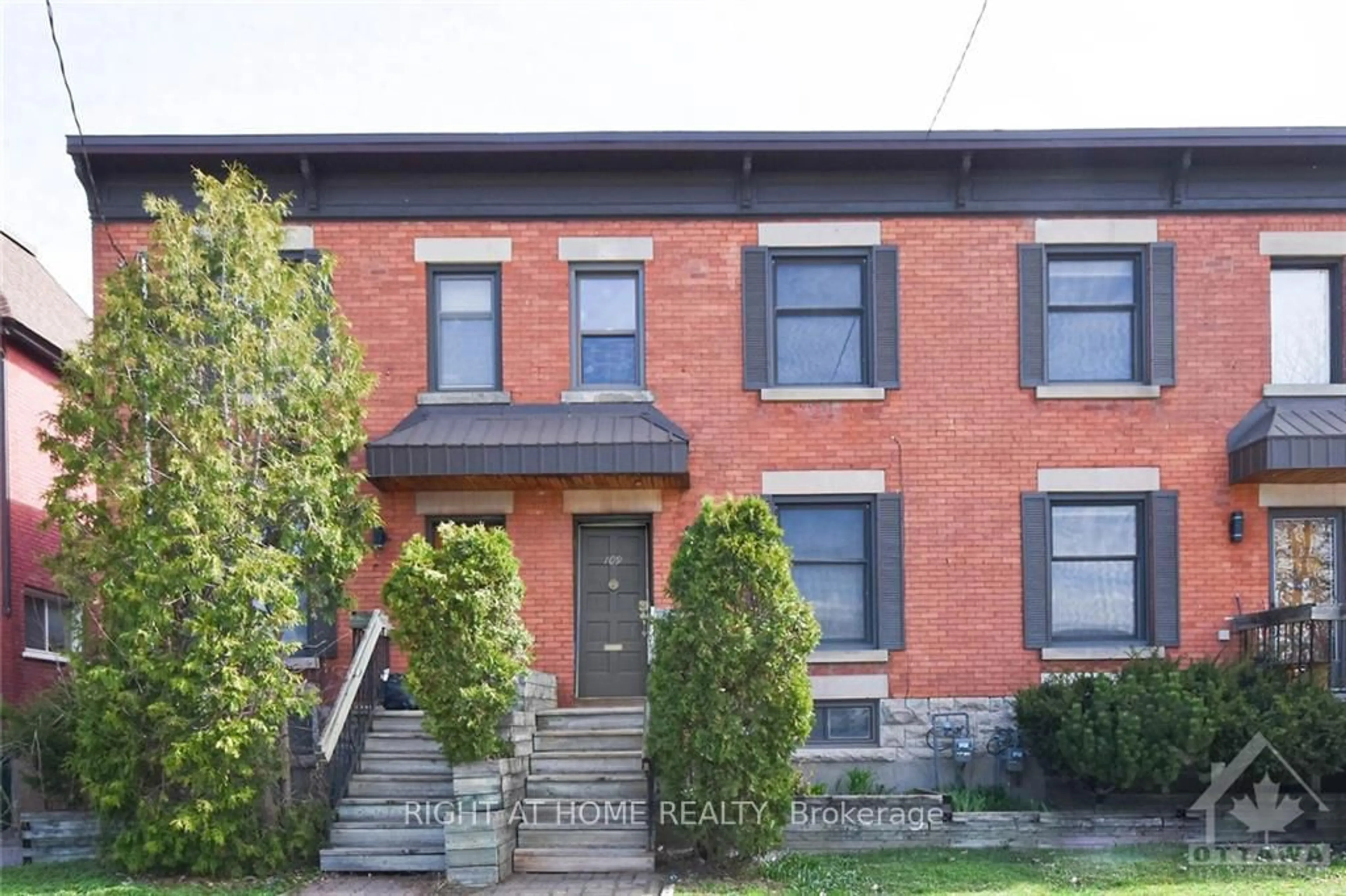 Home with brick exterior material, street for 109 Sweetland Ave, Ottawa Ontario K1N 7V1