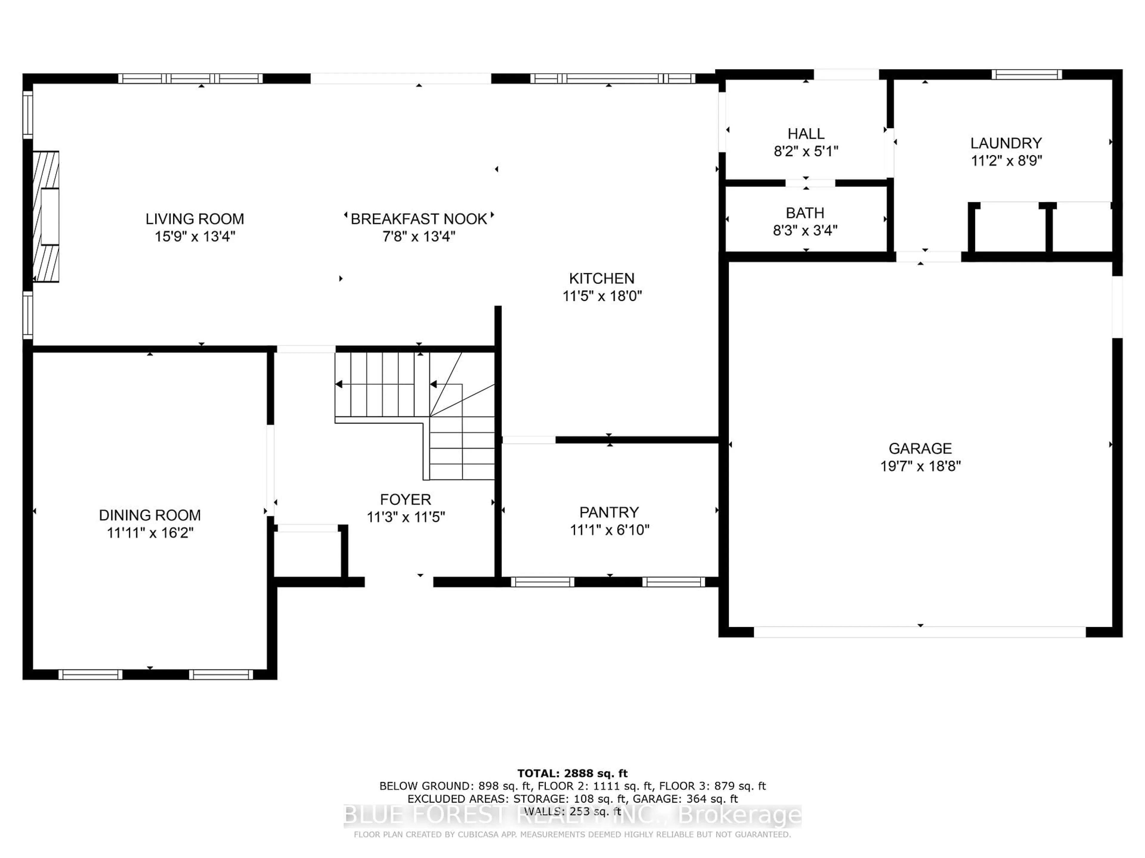 Floor plan for 3957 Malpass Rd, London South Ontario N6P 1E7