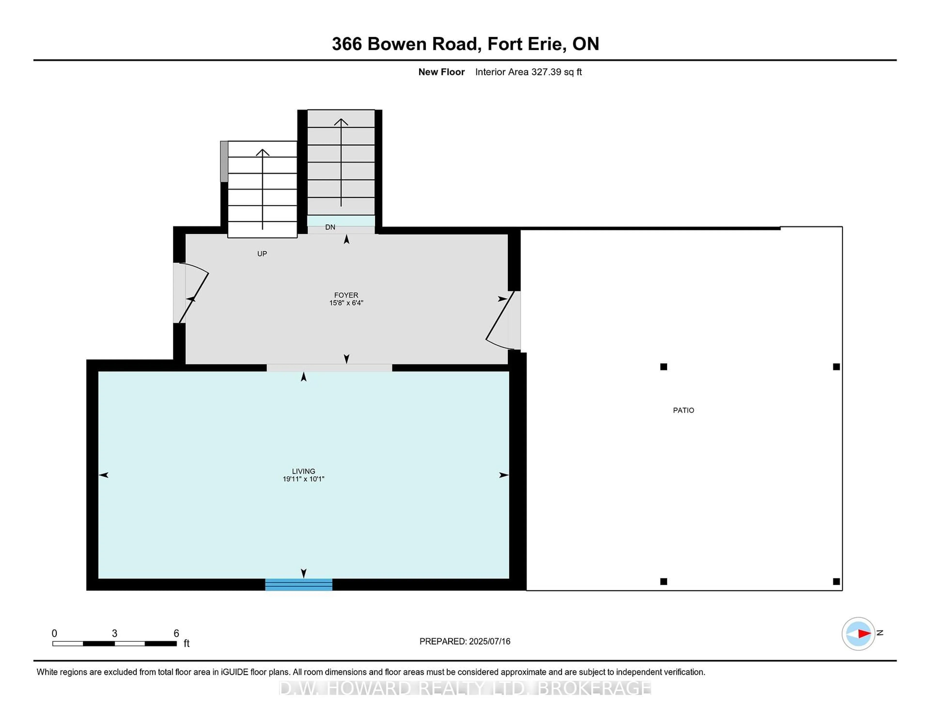 Floor plan for 366 Bowen Rd, Fort Erie Ontario L2A 2Y9