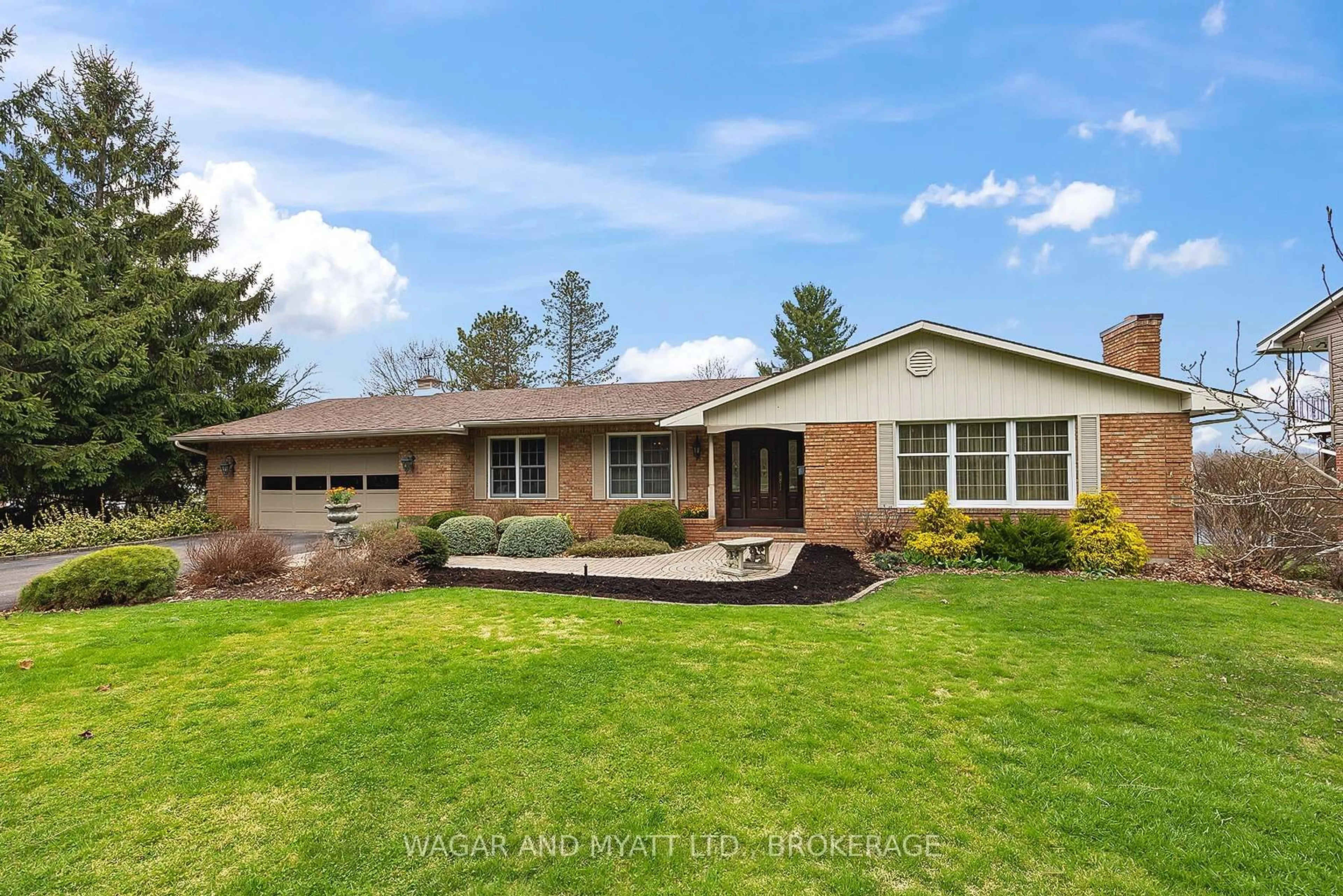 Home with brick exterior material, street for 99 River Rd, Greater Napanee Ontario K7R 3H3