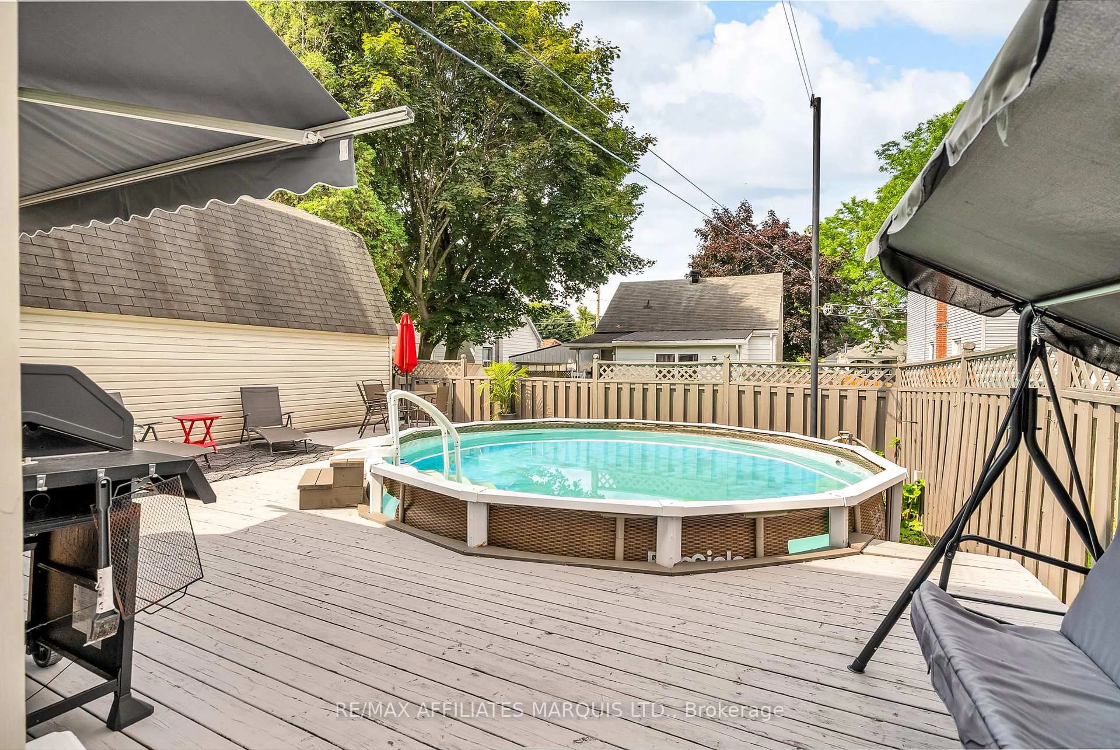 Pool for 506 Belmont St, Cornwall Ontario K6H 5A1