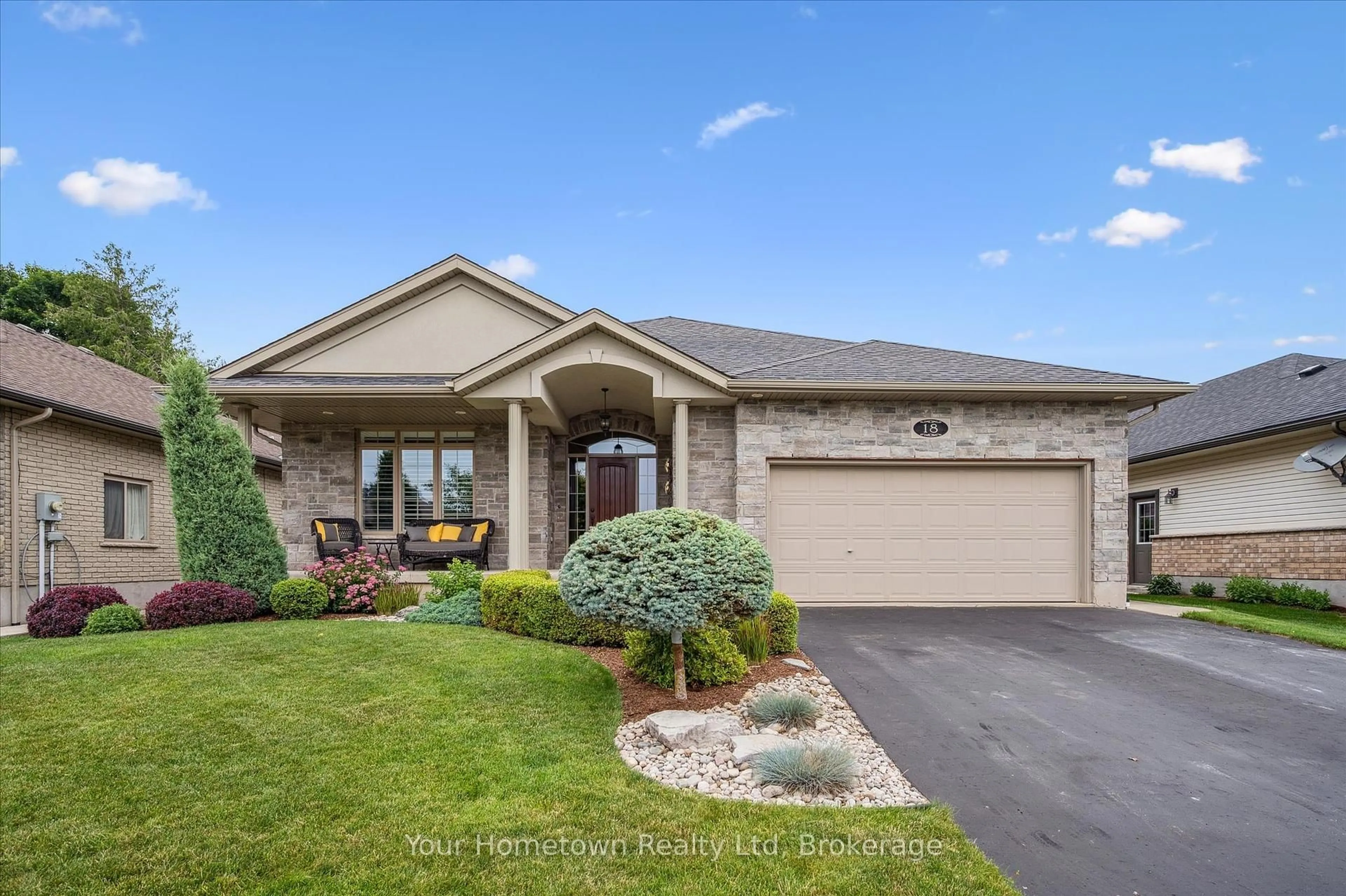 Home with brick exterior material, street for 18 Walser St, Centre Wellington Ontario N0B 1S0