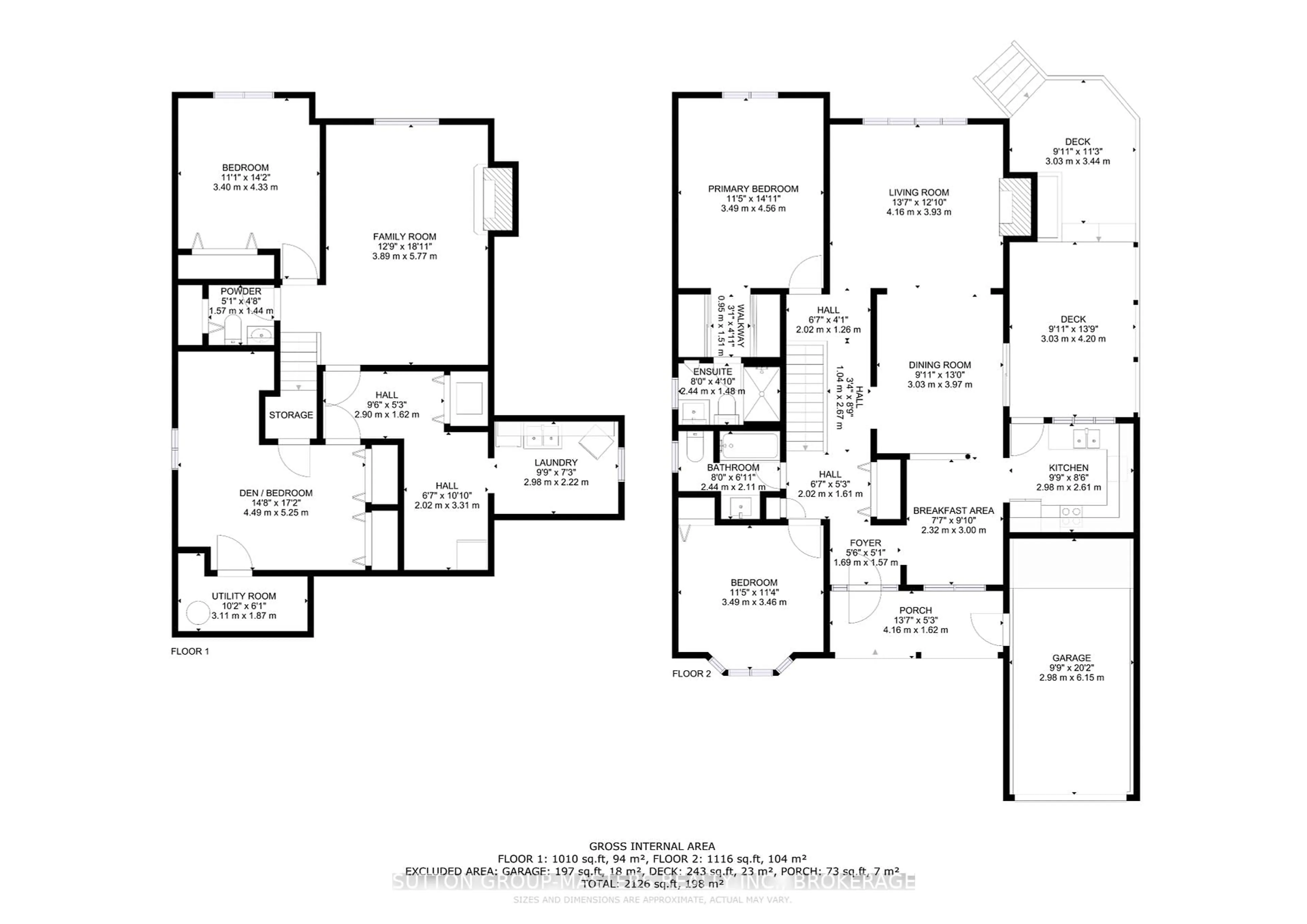 Floor plan for 3 Abbey Dawn Dr, Bath Ontario K0H 1G0