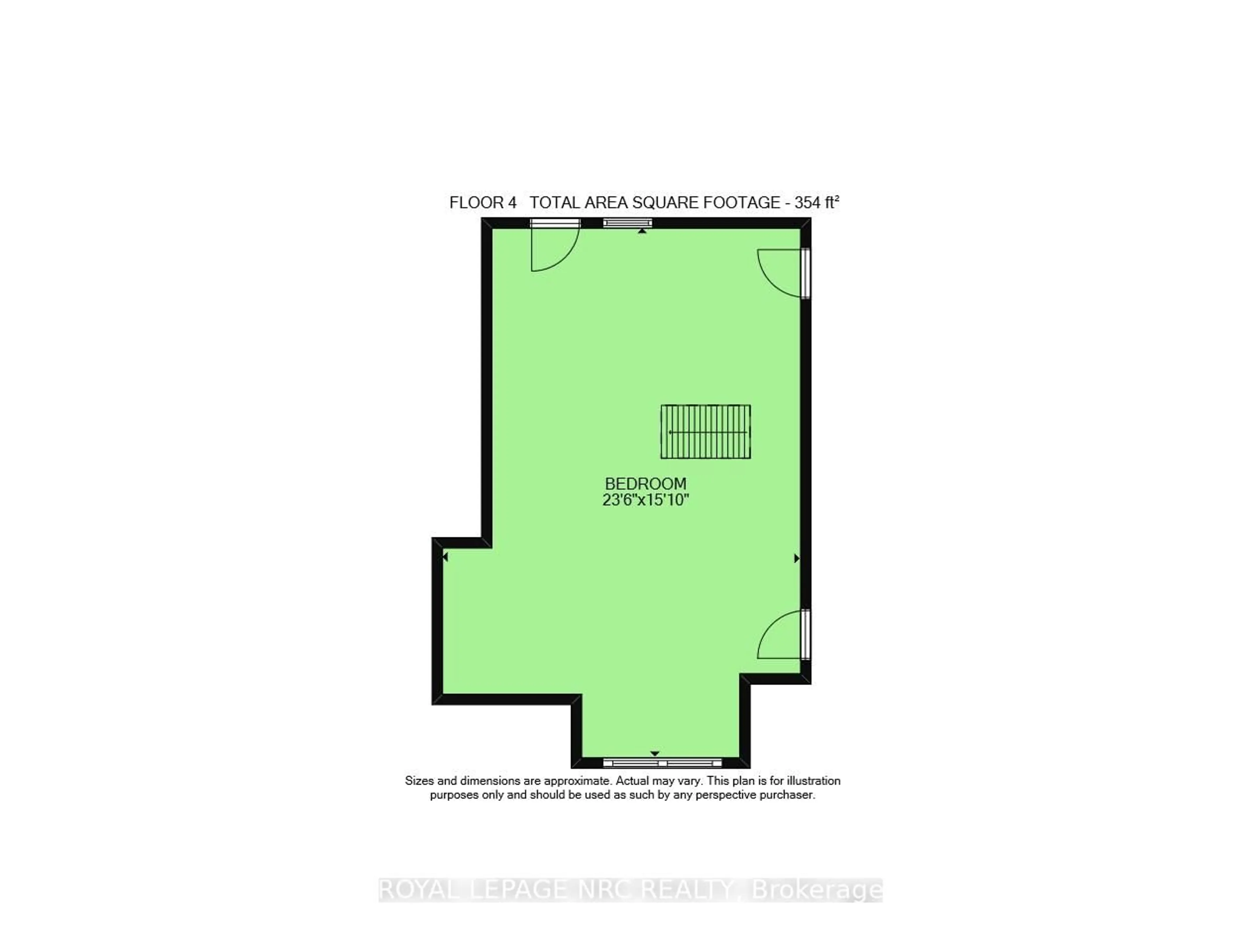 Floor plan for 61 Thomas St, St. Catharines Ontario L2R 6L8