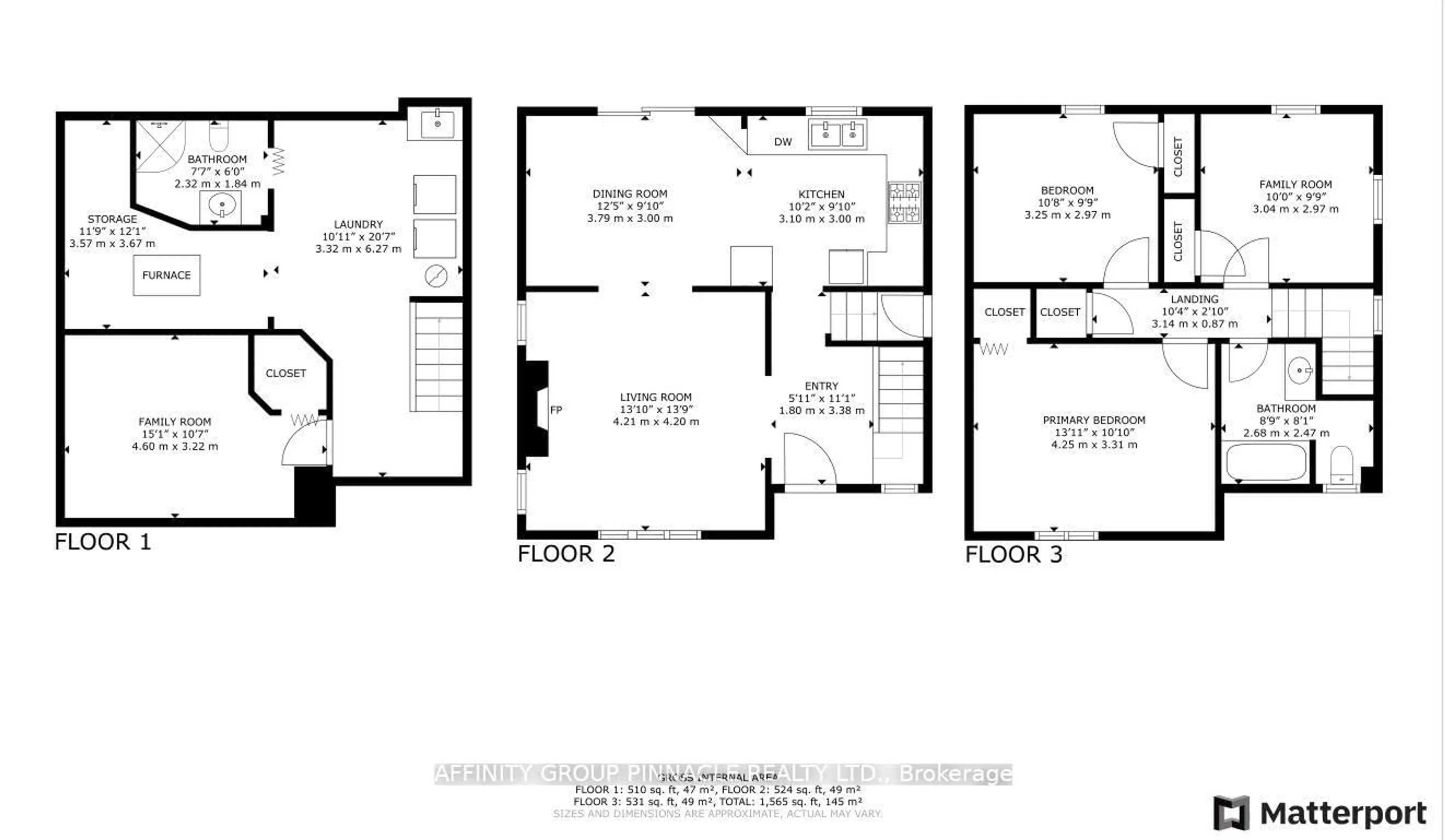 Floor plan for 42 St David St, Kawartha Lakes Ontario K9V 1N3