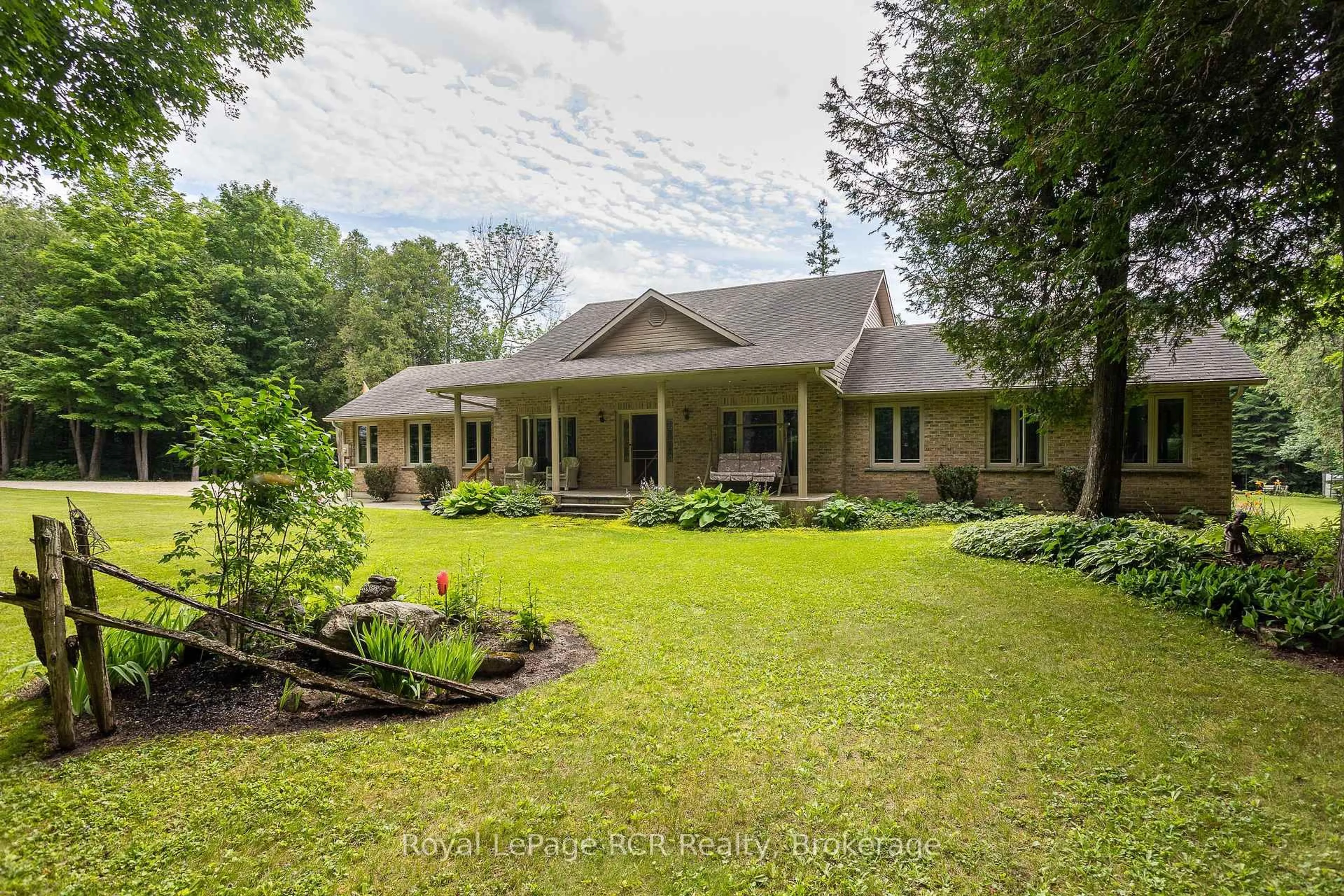 A pic from outside/outdoor area/front of a property/back of a property/a pic from drone, unknown for 360422 Road 160, Grey Highlands Ontario N0C 1E0
