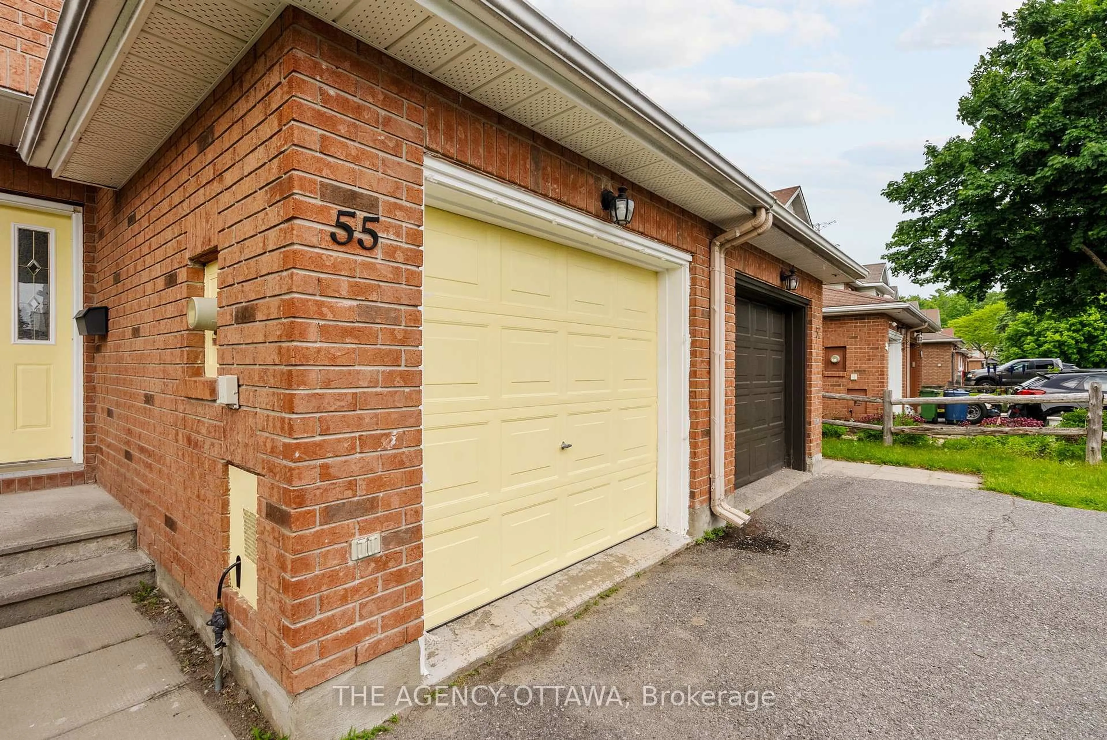 Home with brick exterior material, street for 55 Springcreek Cres, Ottawa Ontario K2M 2M2