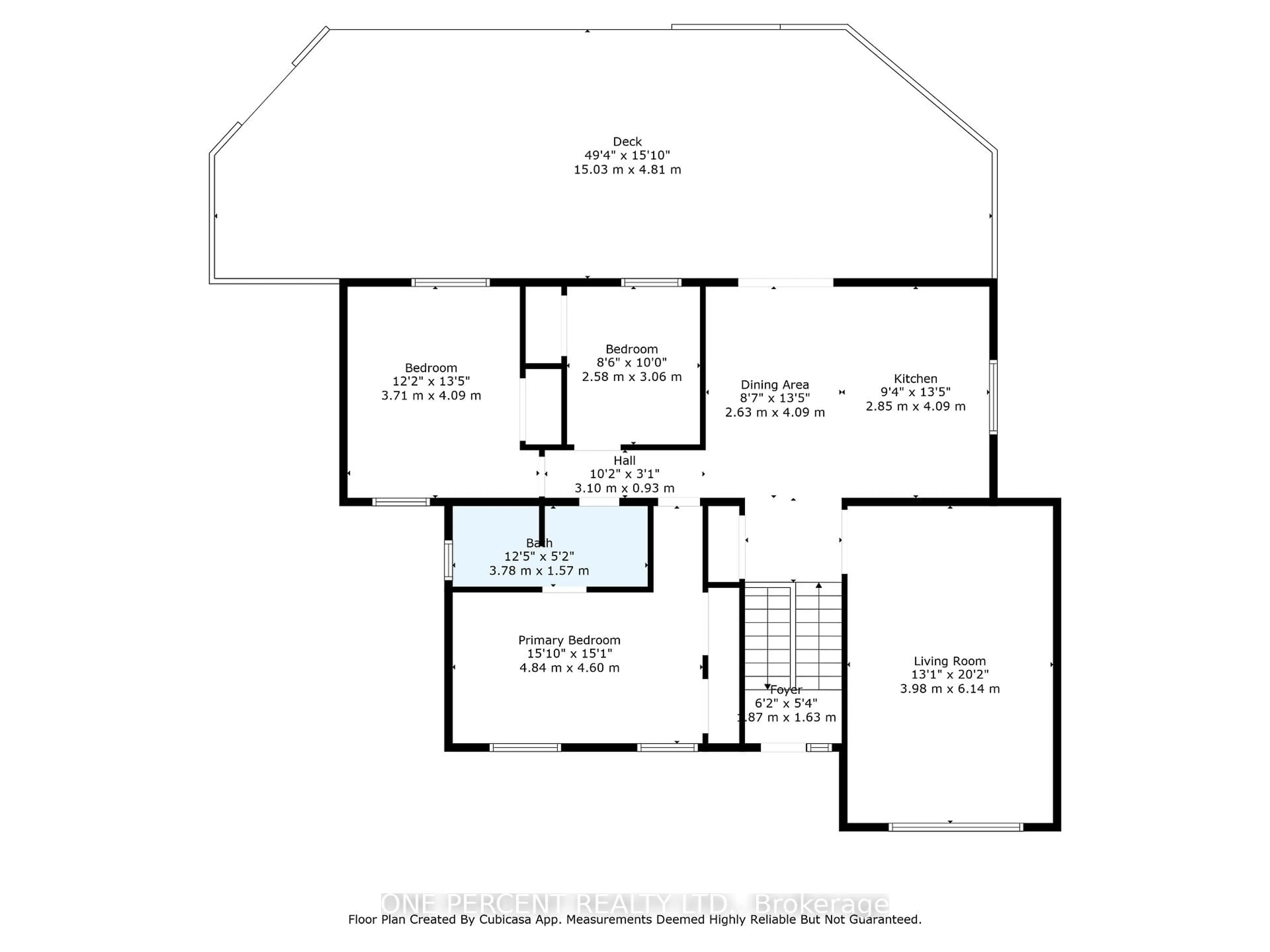 Floor plan for 25 Loraine Ave, Quinte West Ontario K8V 6M1