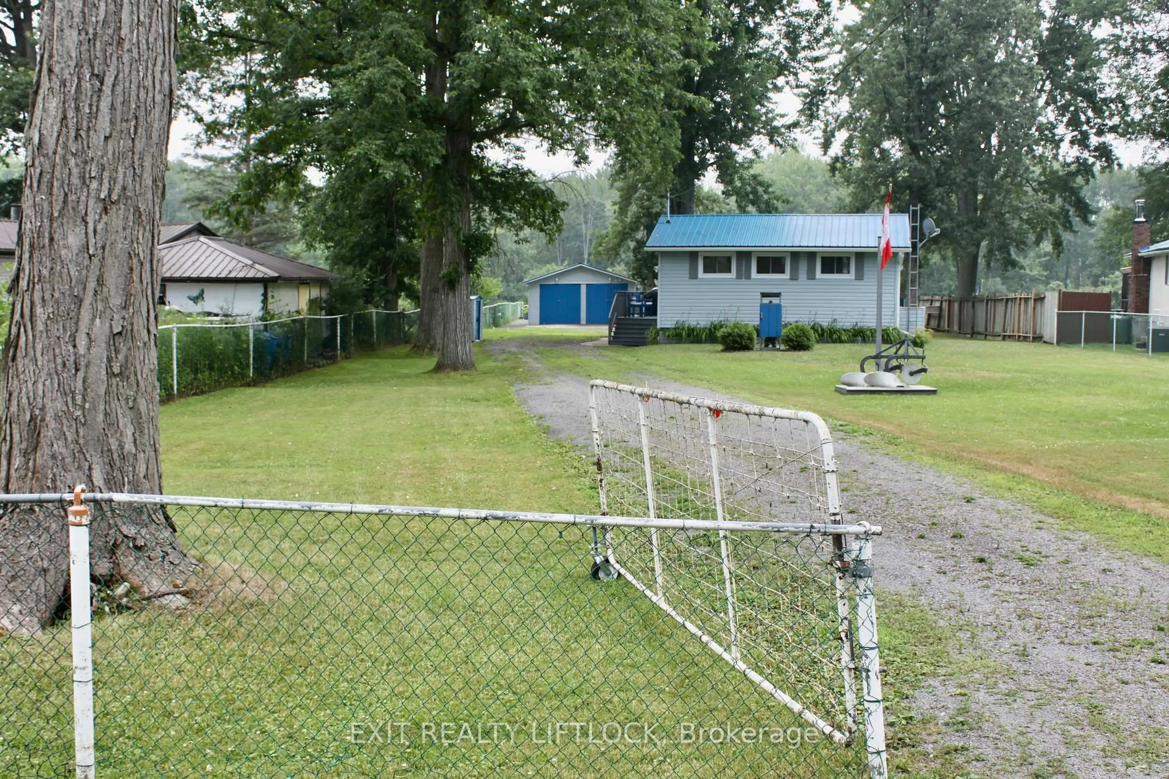 A pic from outside/outdoor area/front of a property/back of a property/a pic from drone, unknown for 77 River Rd, Trent Hills Ontario K0L 1L0