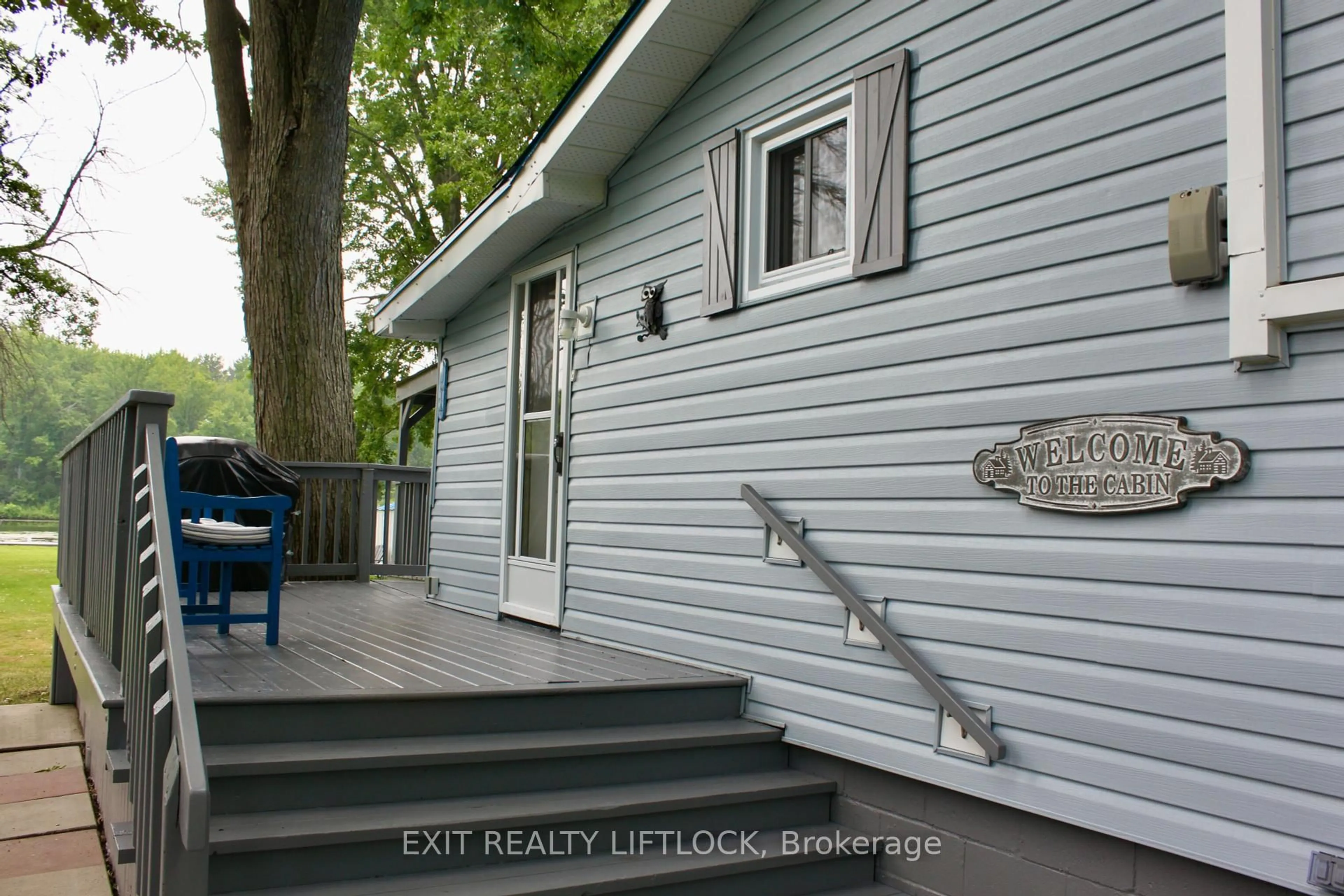 Home with vinyl exterior material, street for 77 River Rd, Trent Hills Ontario K0L 1L0