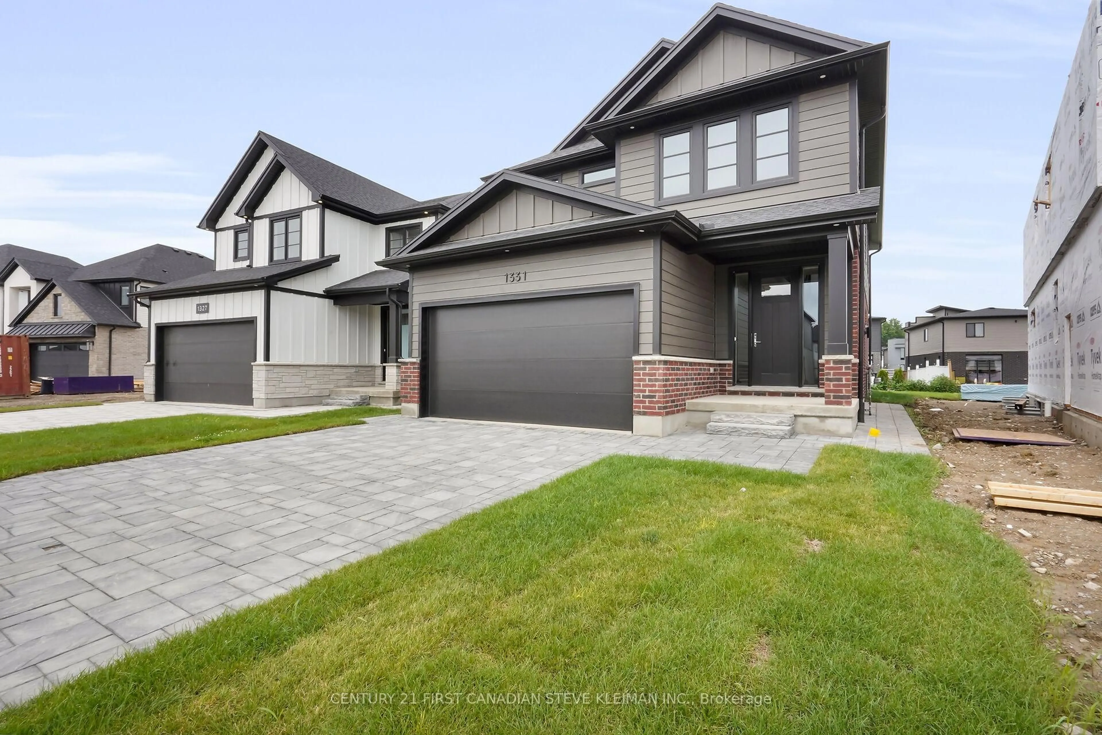 Home with brick exterior material, street for 1331 Bush Hill Link Ave, London North Ontario N6G 0X6