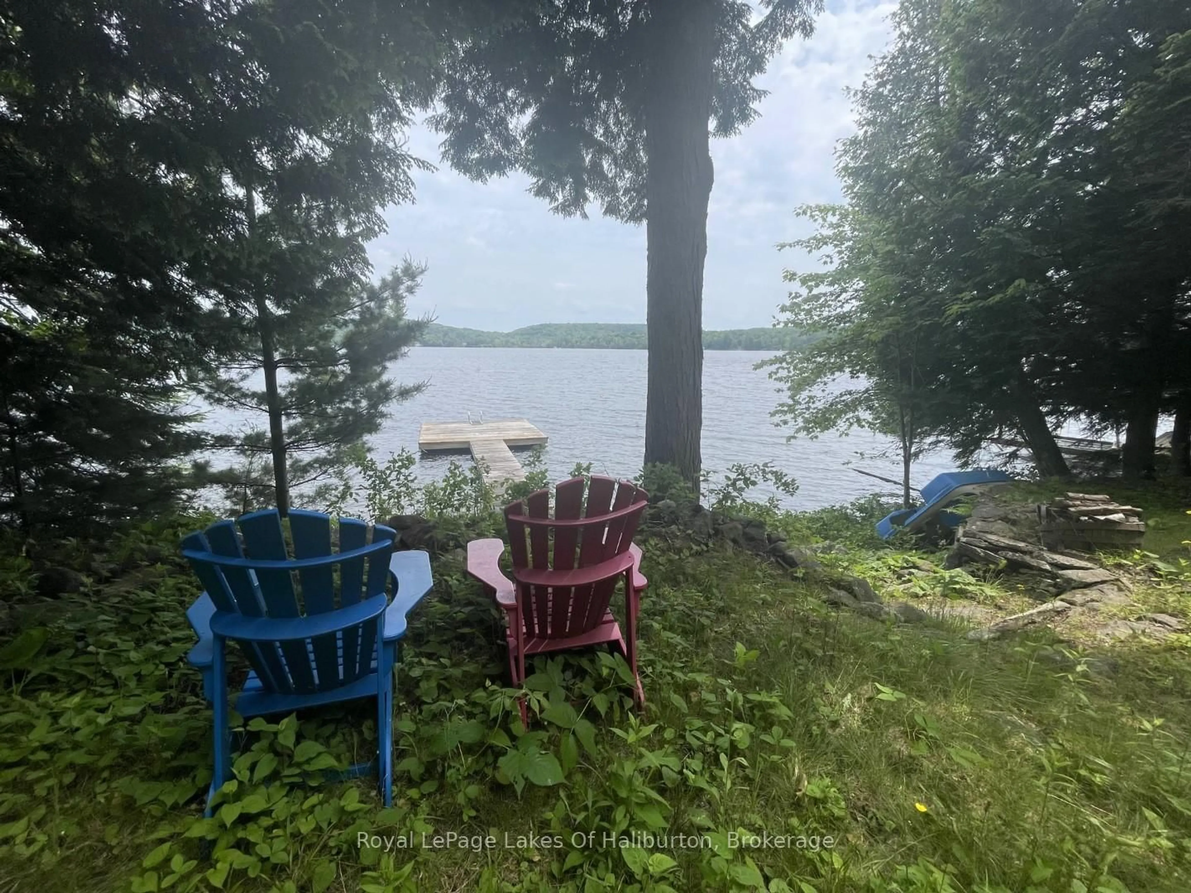 Patio, water/lake/river/ocean view for 1010 Medley Tr, Minden Hills Ontario K0M 2K0