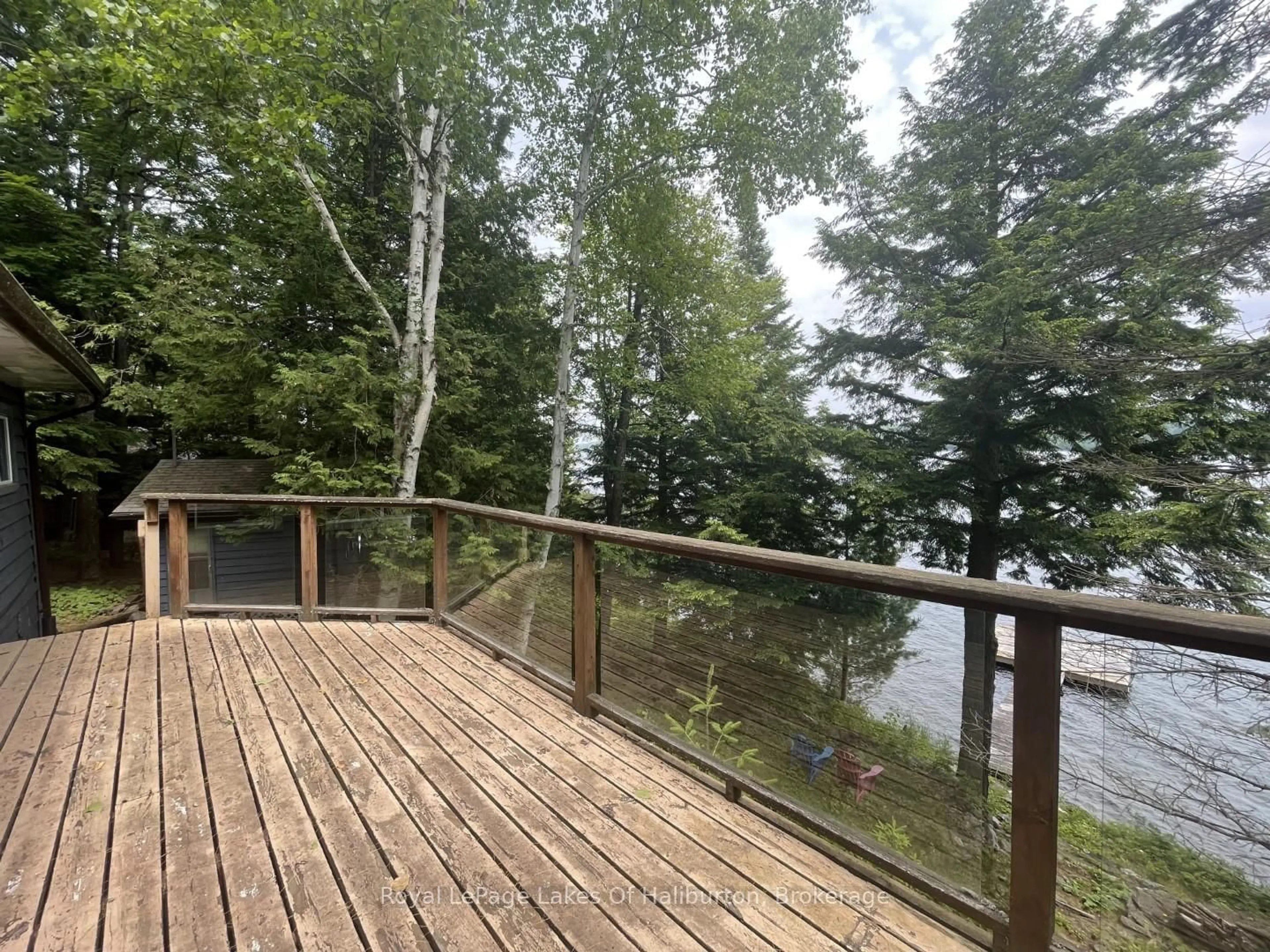 Patio, water/lake/river/ocean view for 1010 Medley Tr, Minden Hills Ontario K0M 2K0