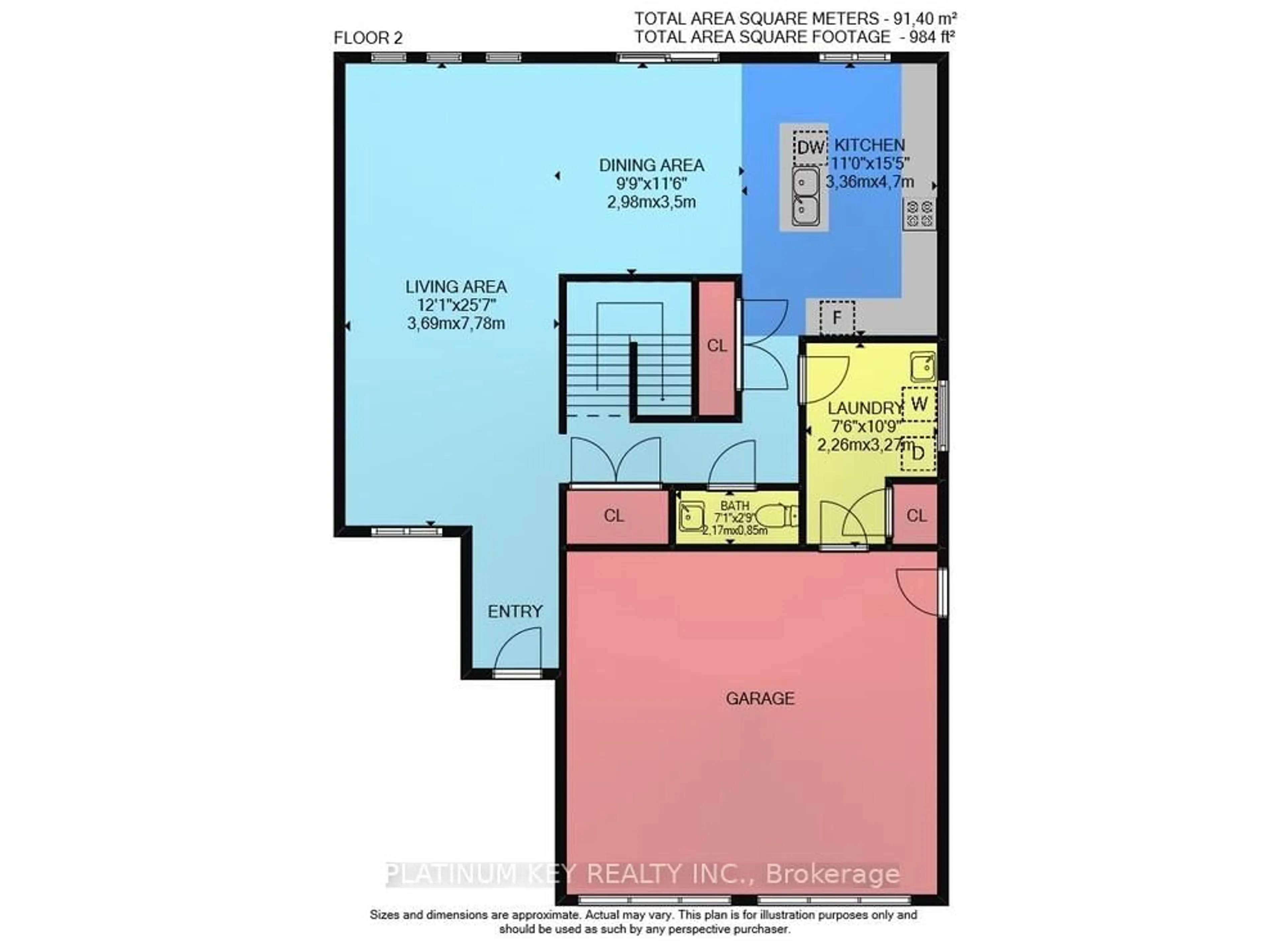 Floor plan for 248 Snyders Ave, Central Elgin Ontario N0L 1B0