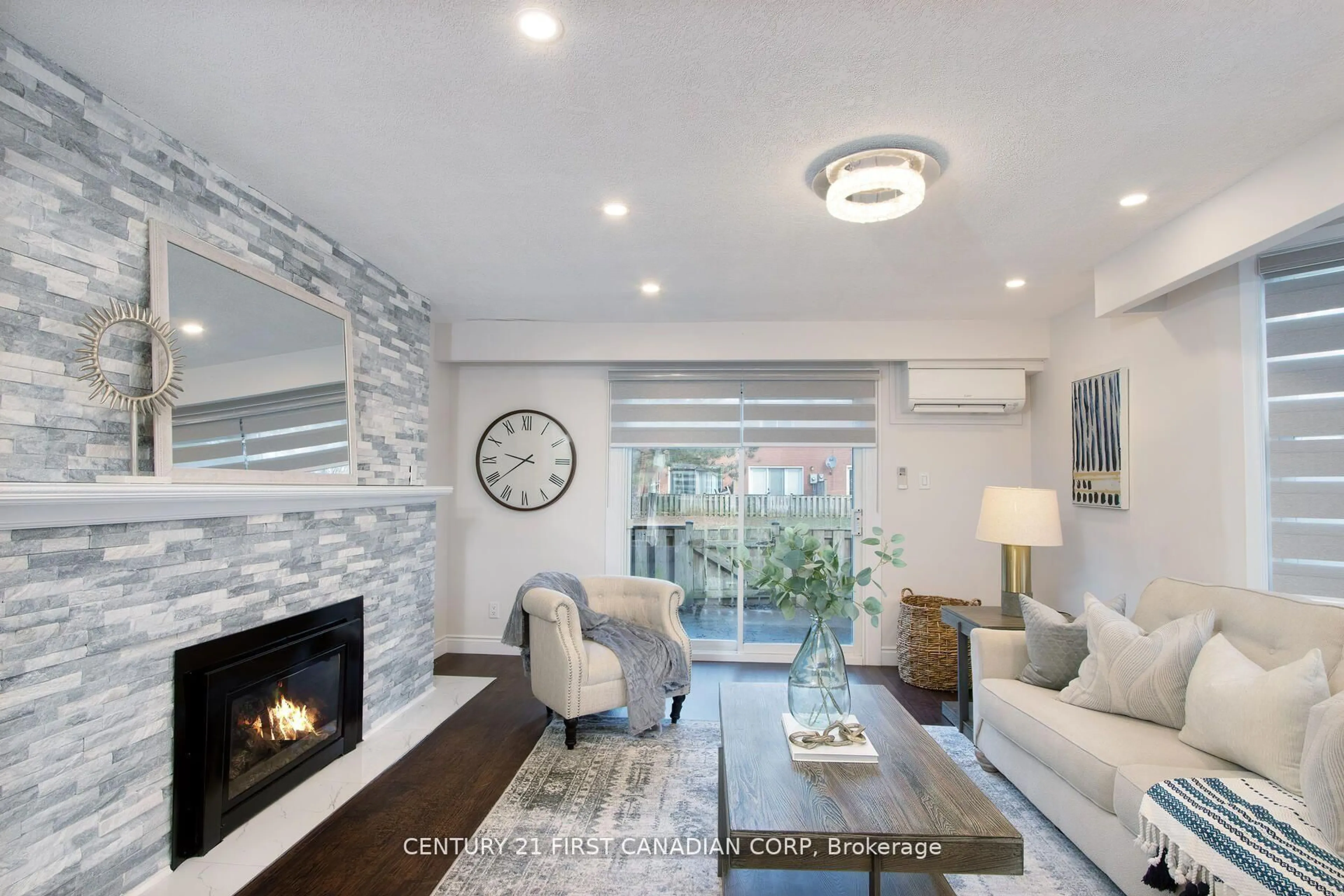 Living room with furniture, unknown for 19 Arbour Glen Cres, London East Ontario N5Y 1Z9