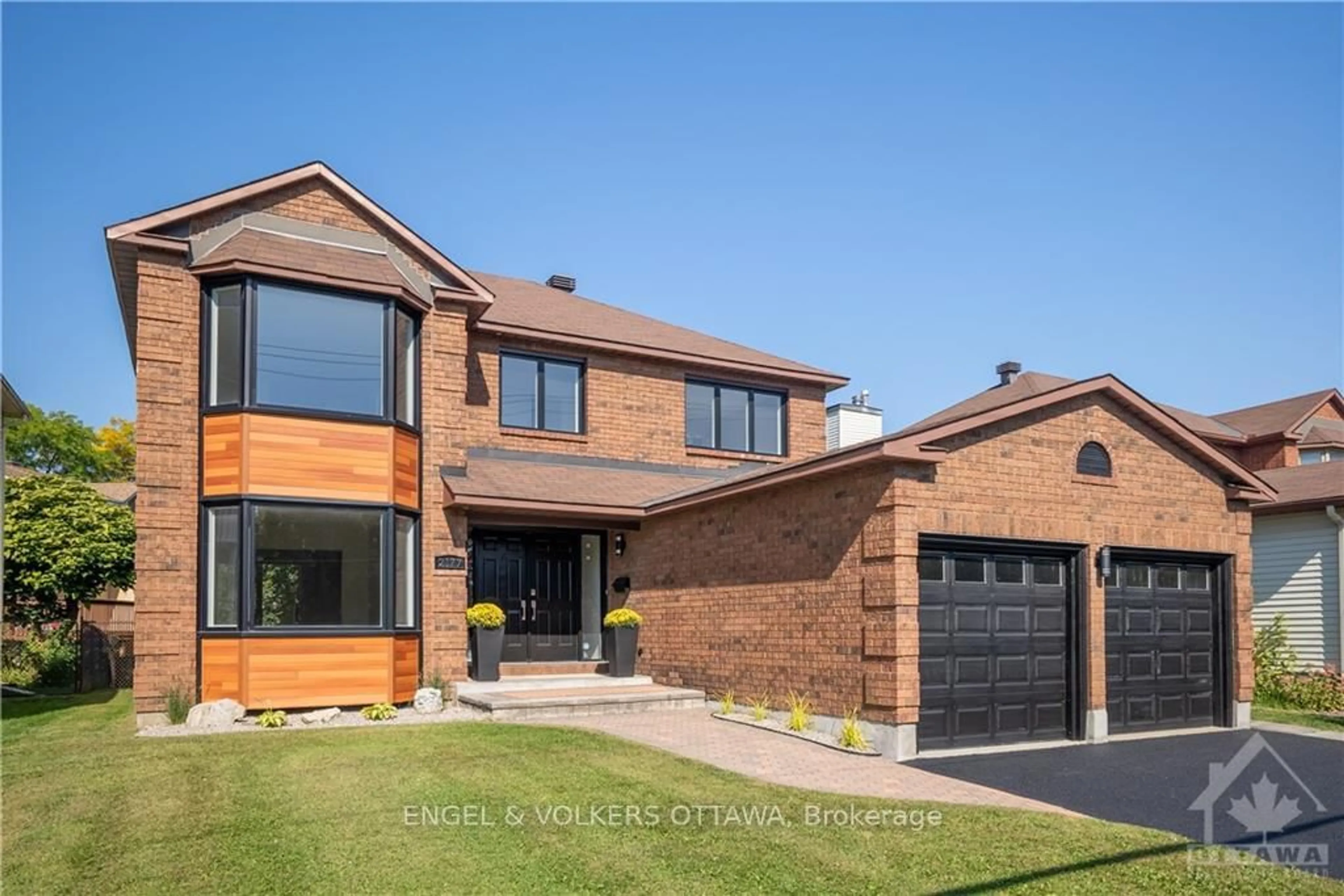 Home with brick exterior material, street for 2177 LENESTER Ave, Ottawa Ontario K2A 4A9