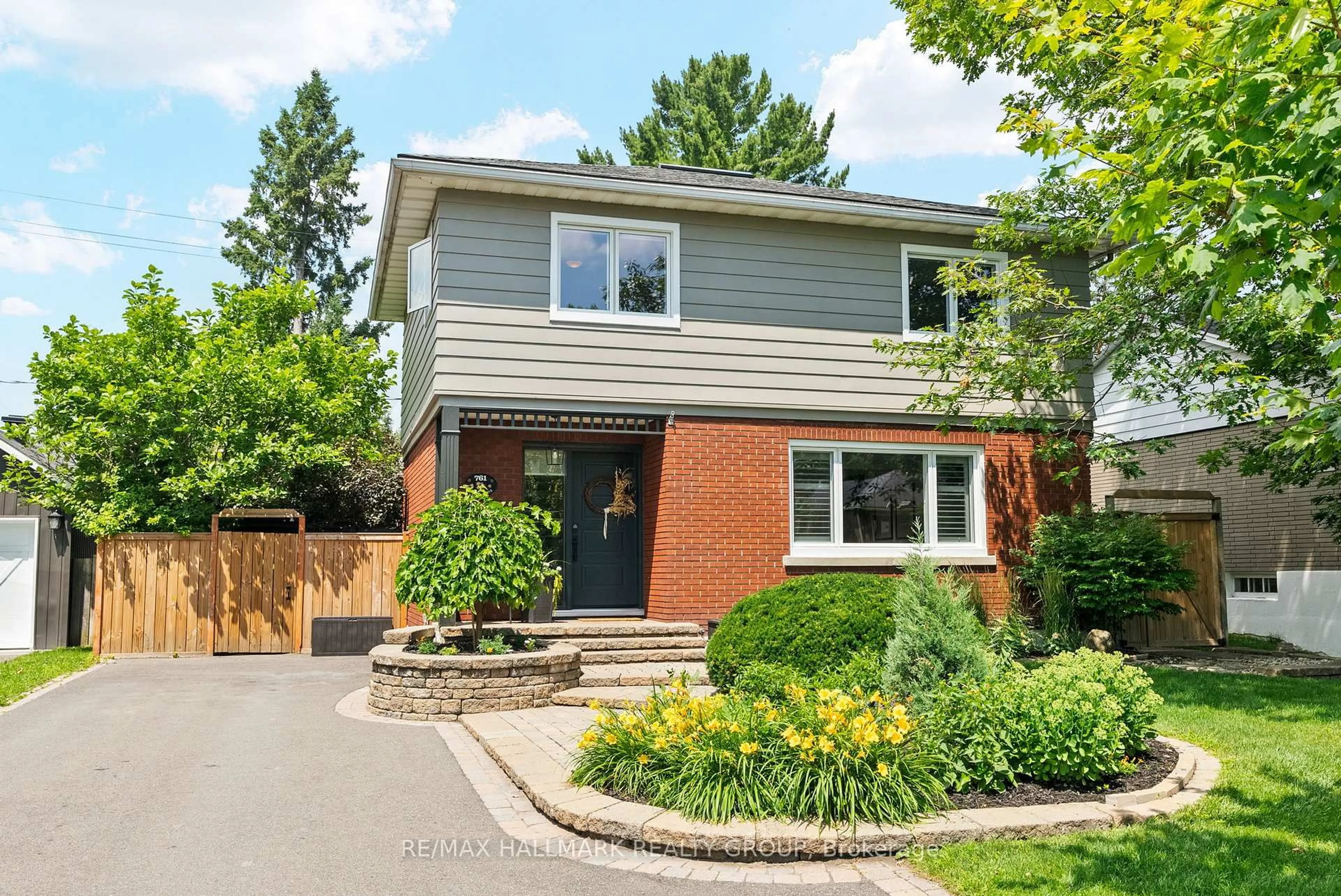Home with brick exterior material, street for 761 WESTON Dr, Ottawa Ontario K1G 1W1