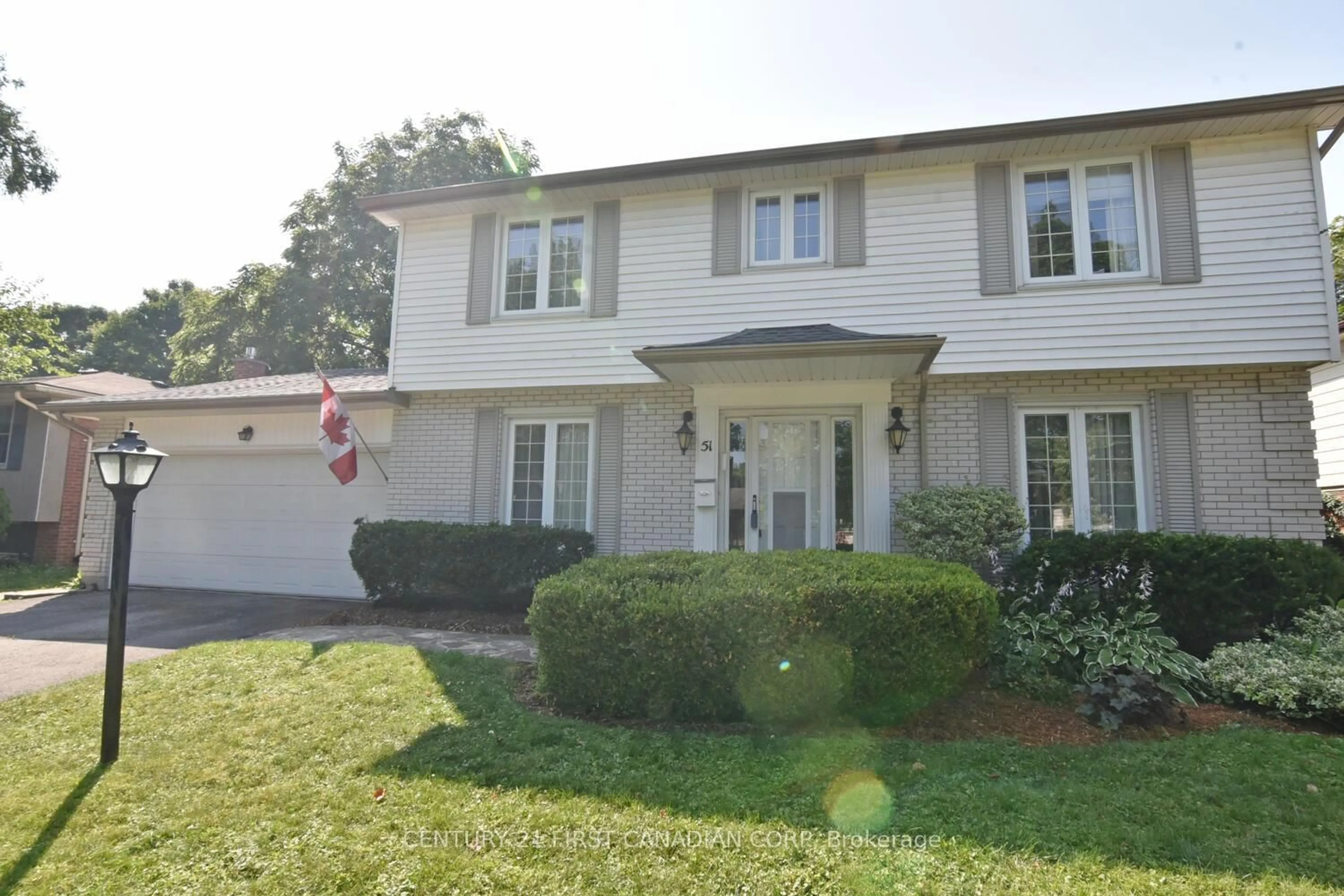 Home with brick exterior material, street for 51 Glenburnie Cres, London North Ontario N5X 2A1