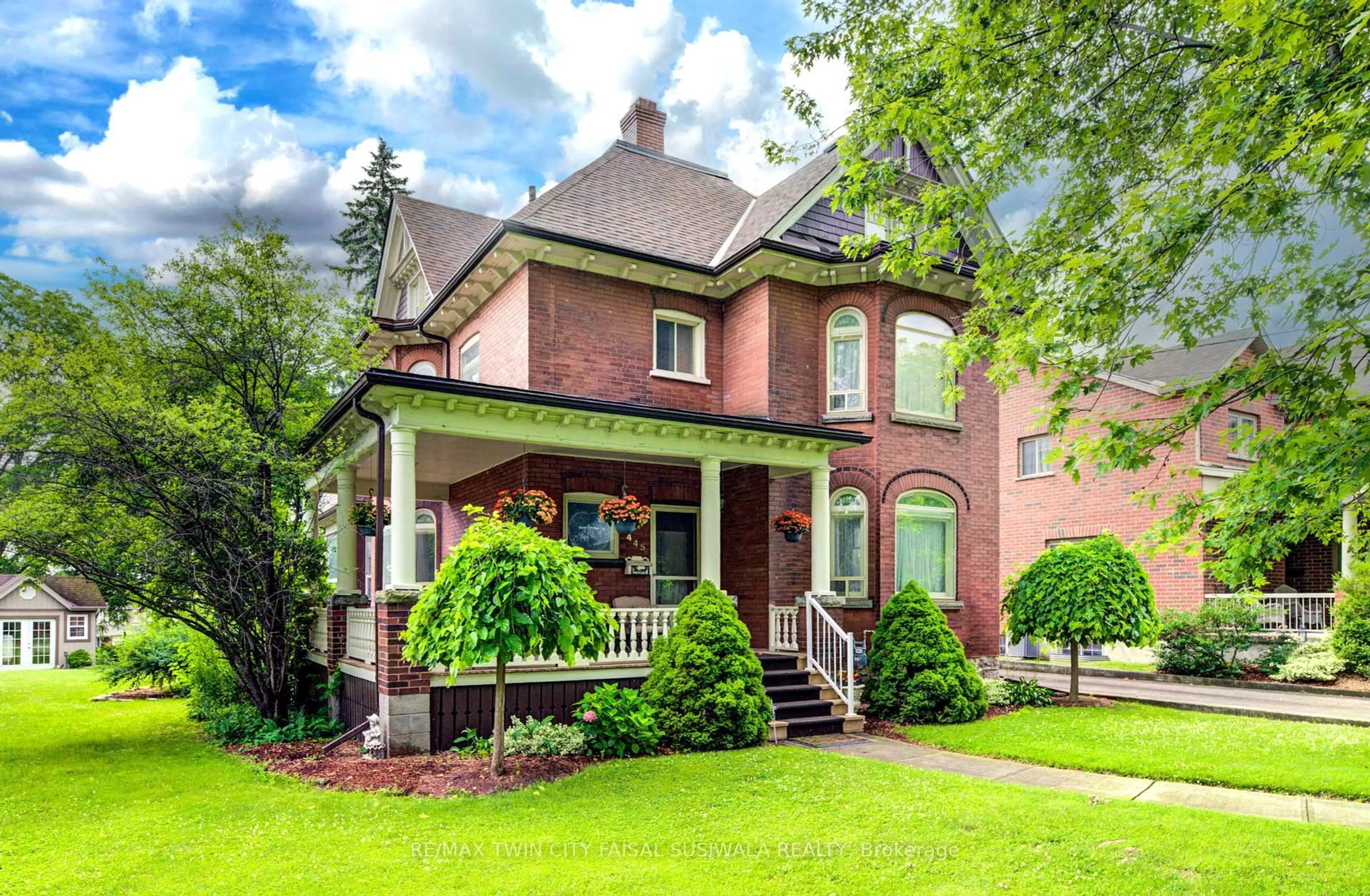 Home with brick exterior material, street for 445 Dover St, Cambridge Ontario N3H 1L1