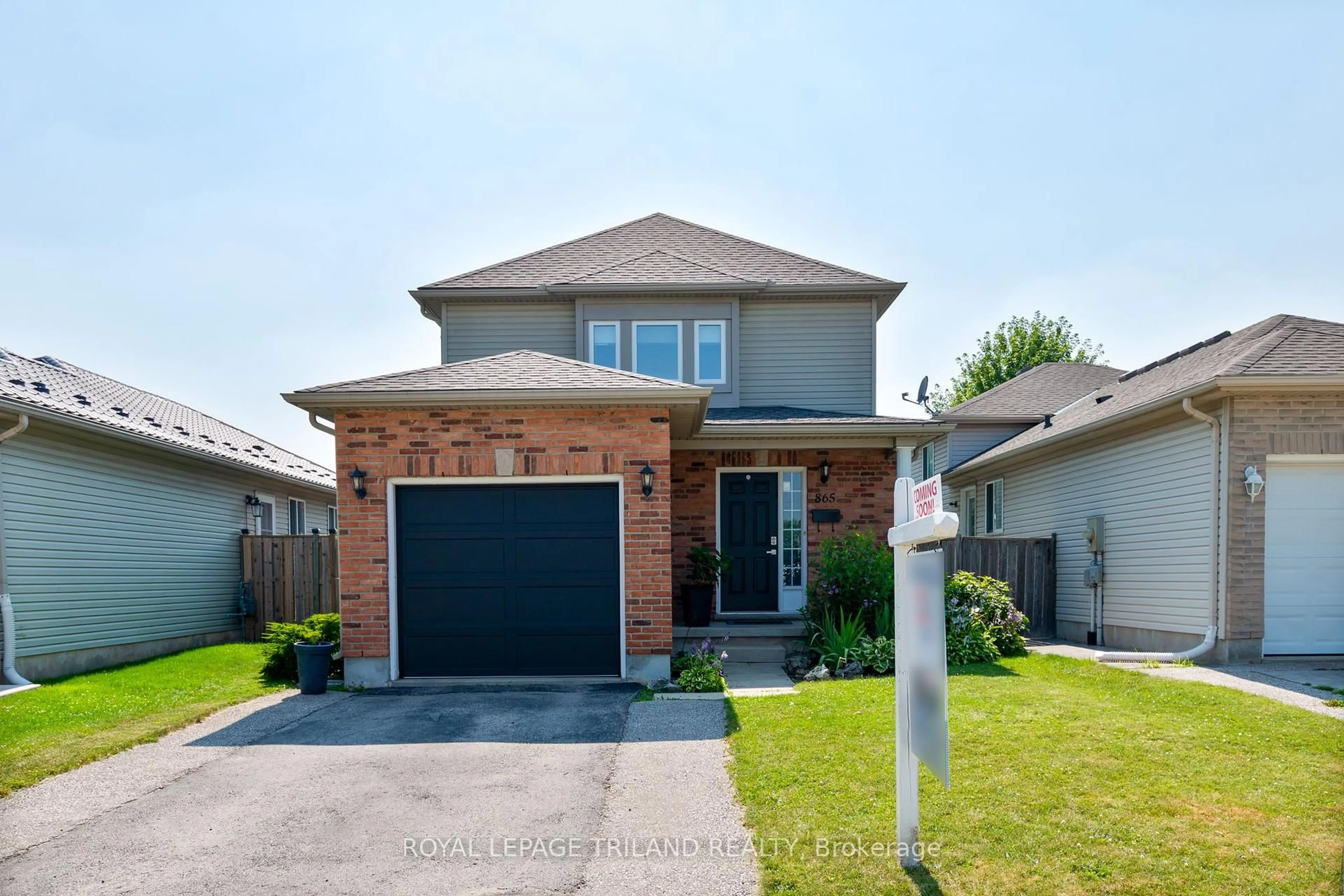 Home with brick exterior material, street for 865 South Wenige Dr, London North Ontario N5X 4G9