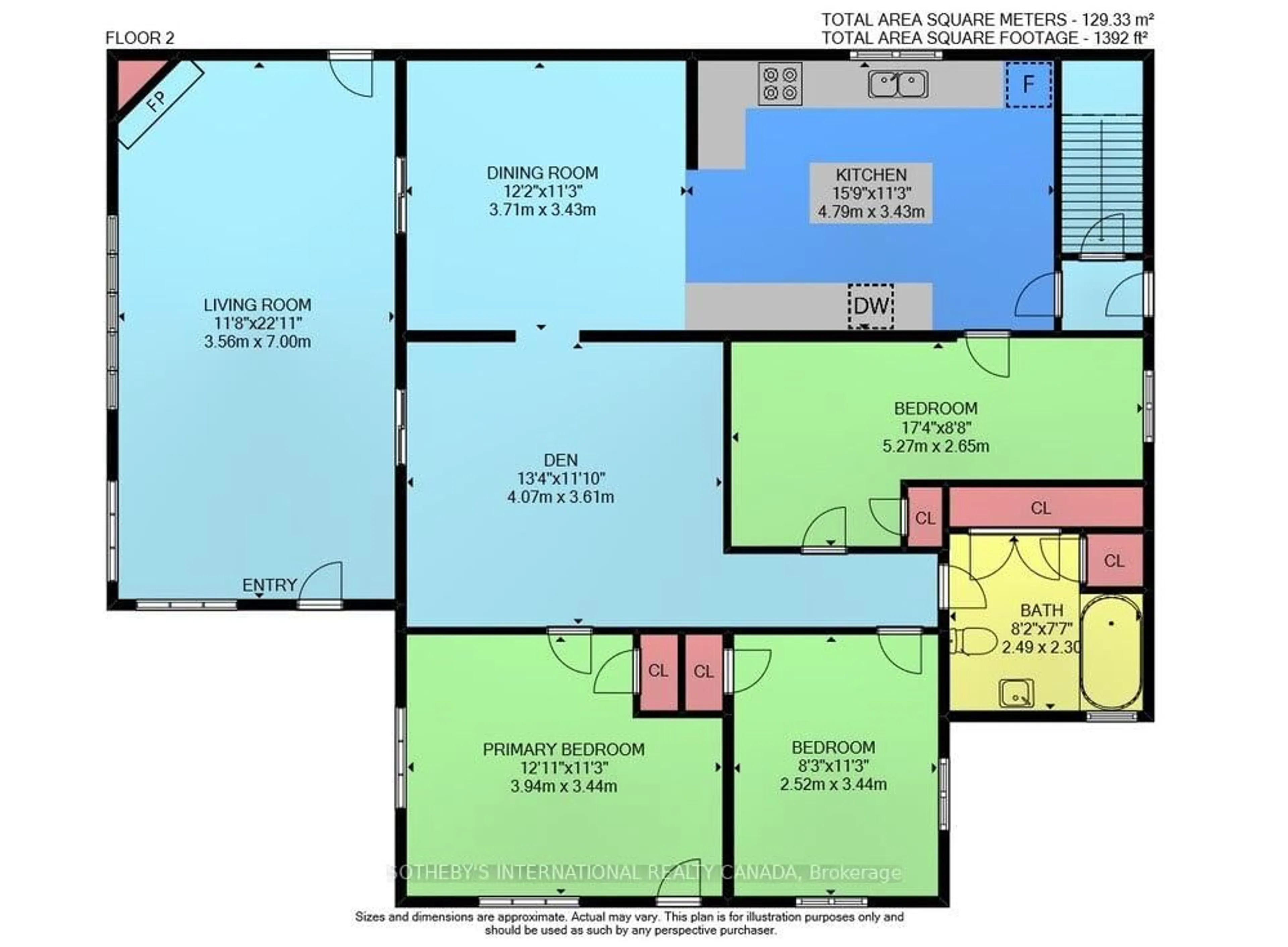Floor plan for 7624 Riverside Dr, Lambton Shores Ontario N0M 2L0