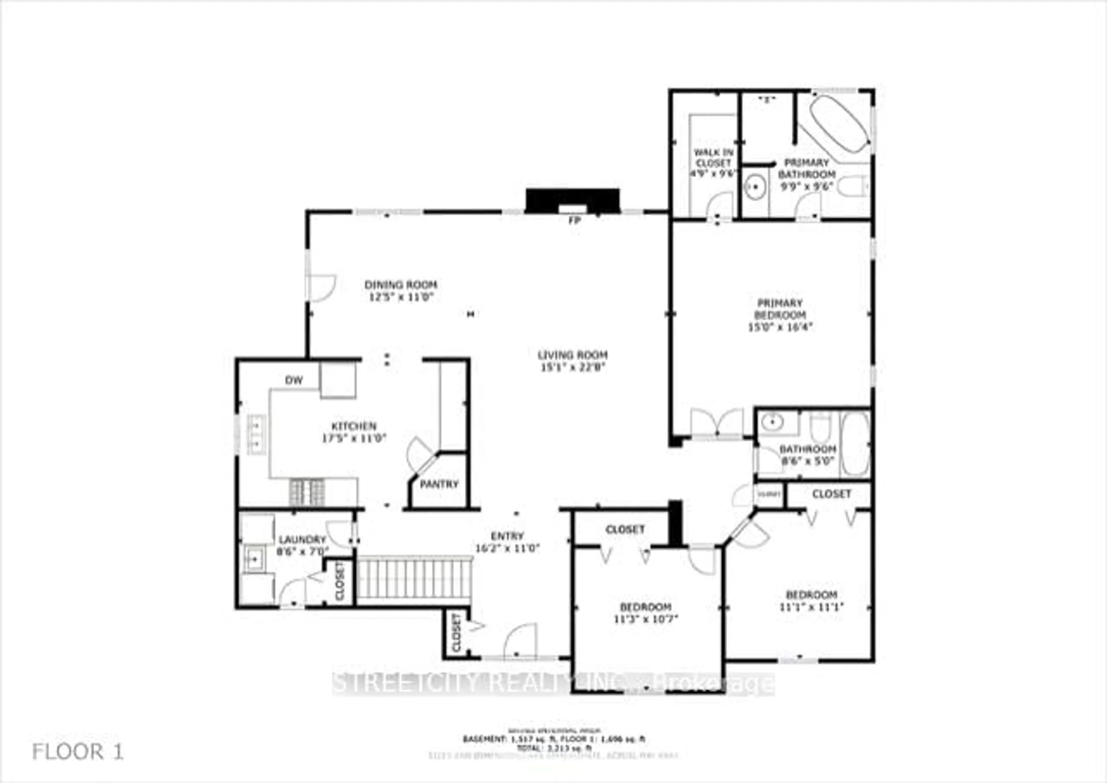 Floor plan for 1861 Louise Blvd, London North Ontario N6G 5G2