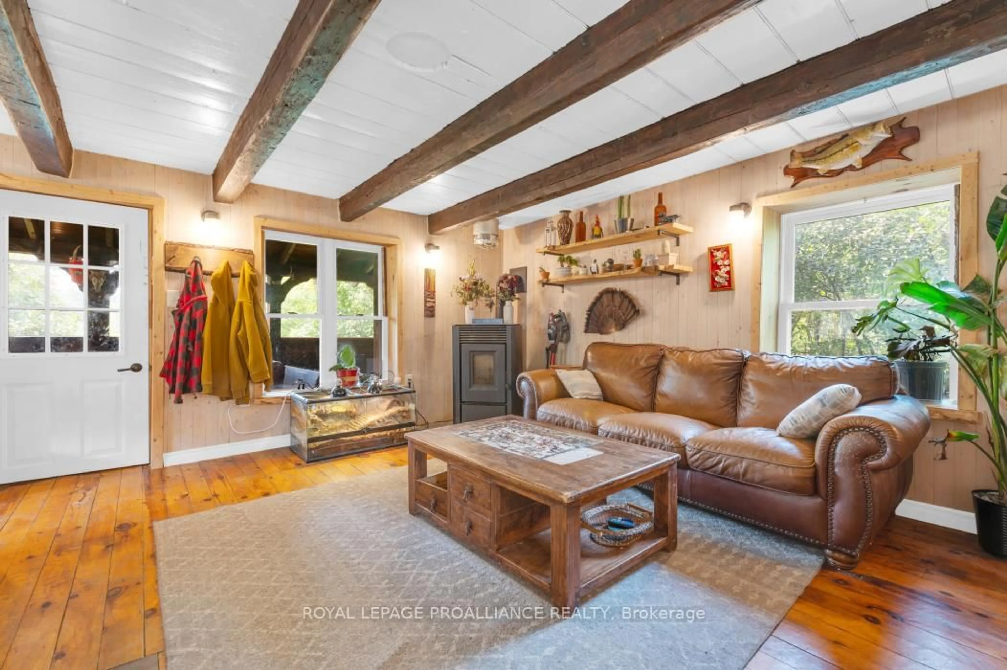 Living room with furniture, unknown for 2506 McLean Rd, Mountain Grove Ontario K0H 2E0
