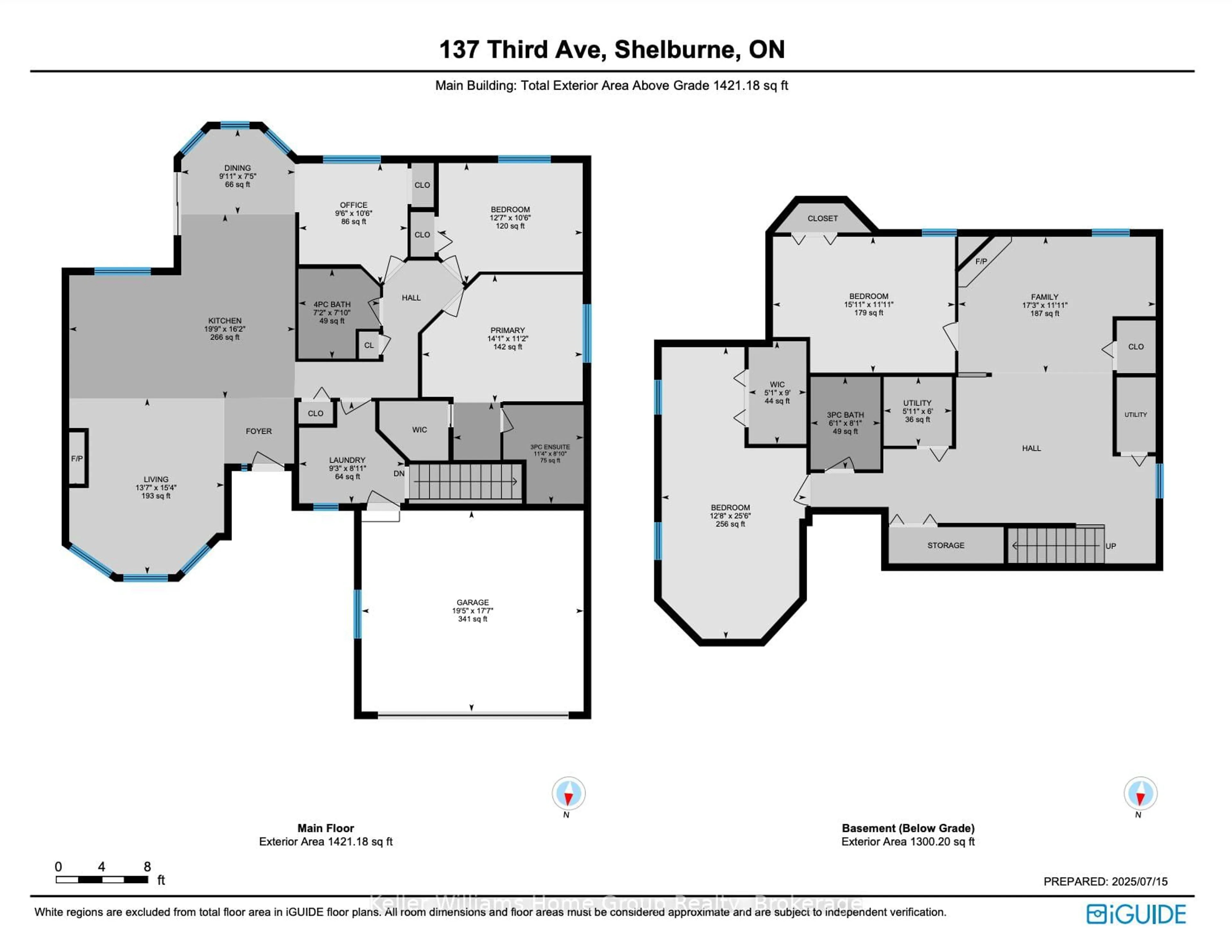 Floor plan for 137 Third Ave, Shelburne Ontario L9V 3A8