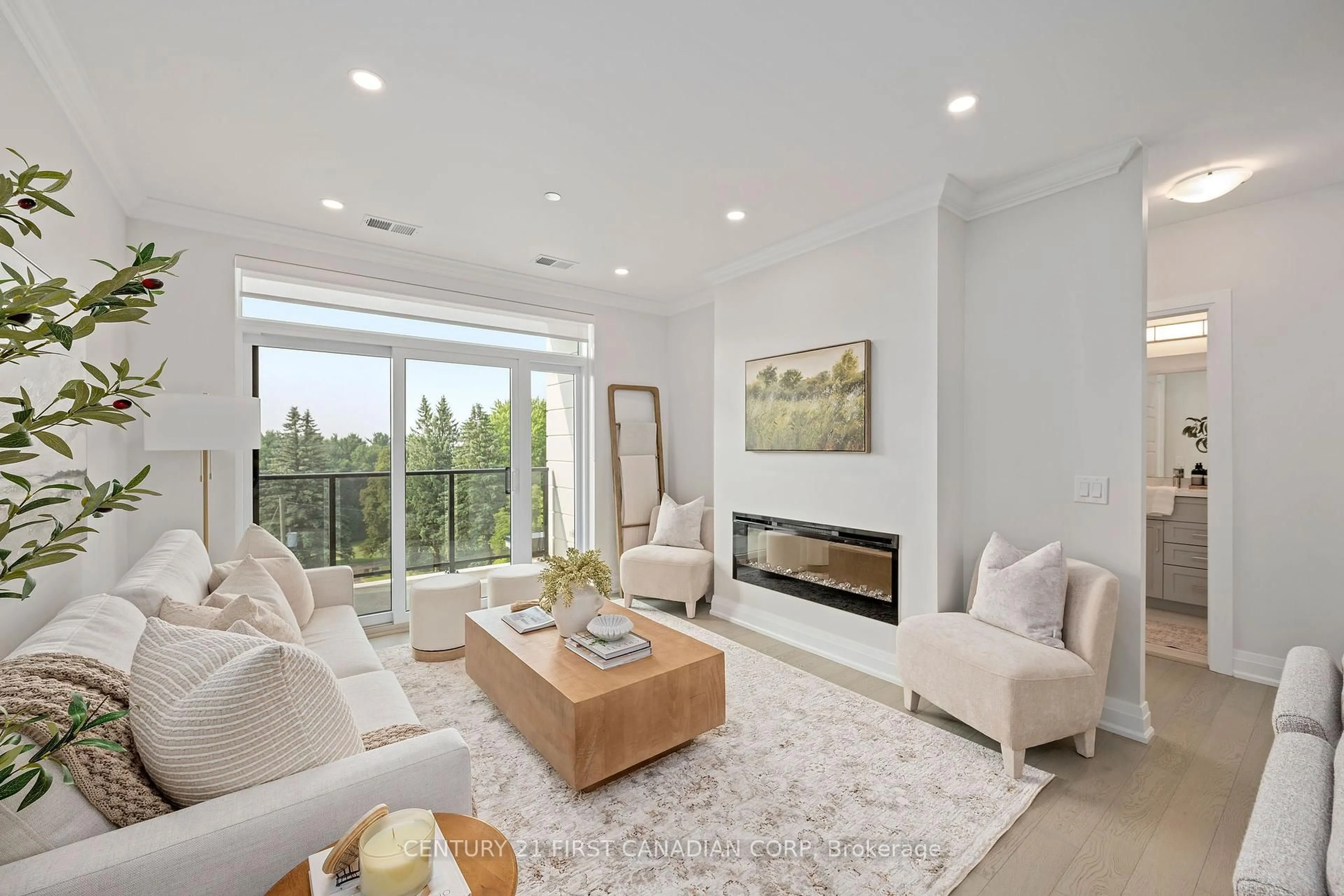 Living room with furniture, unknown for 1560 Upper West Ave #407, London South Ontario N6K 0M4