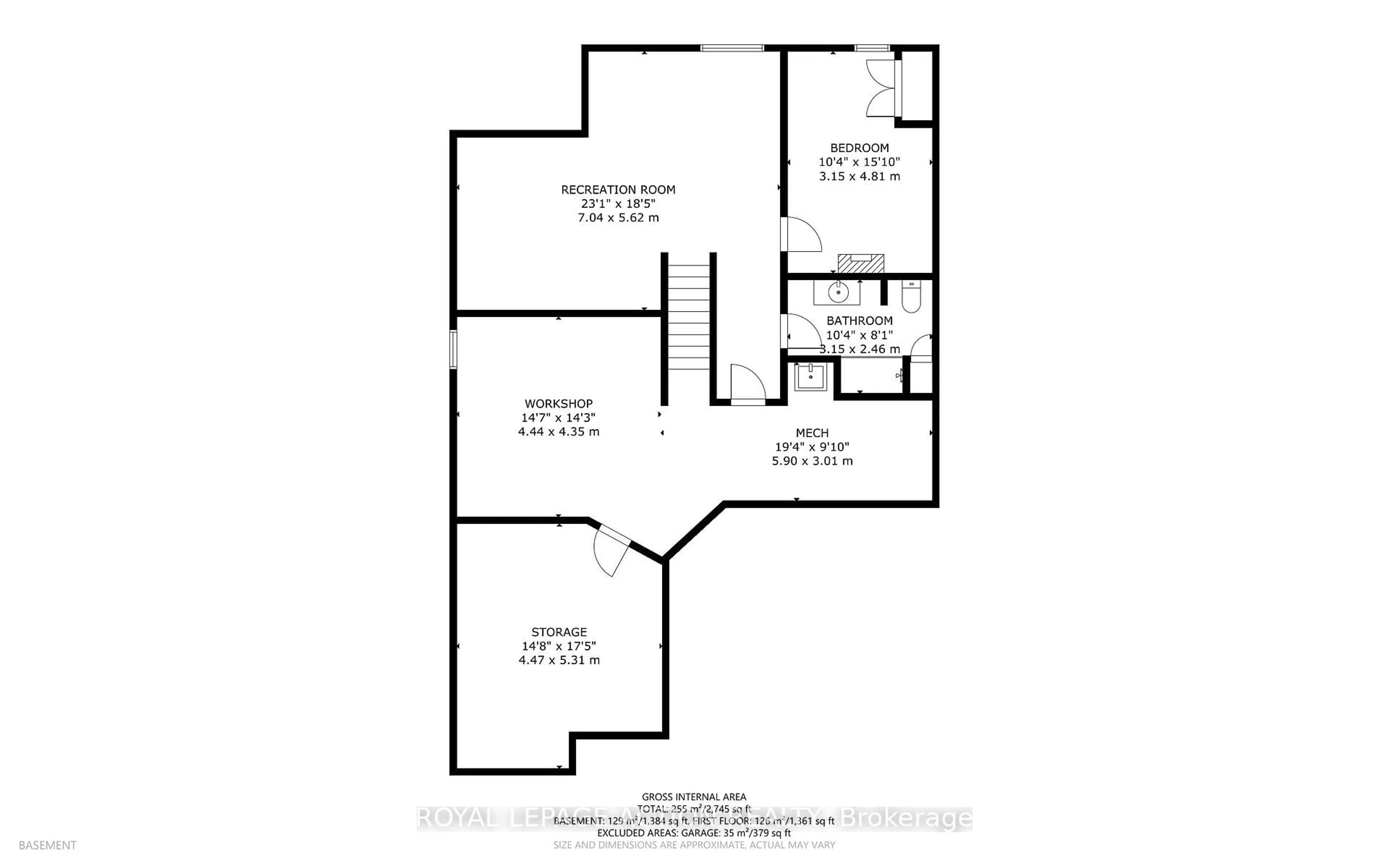Floor plan for 30 Cedar St #23, Brant Ontario N3L 0A1