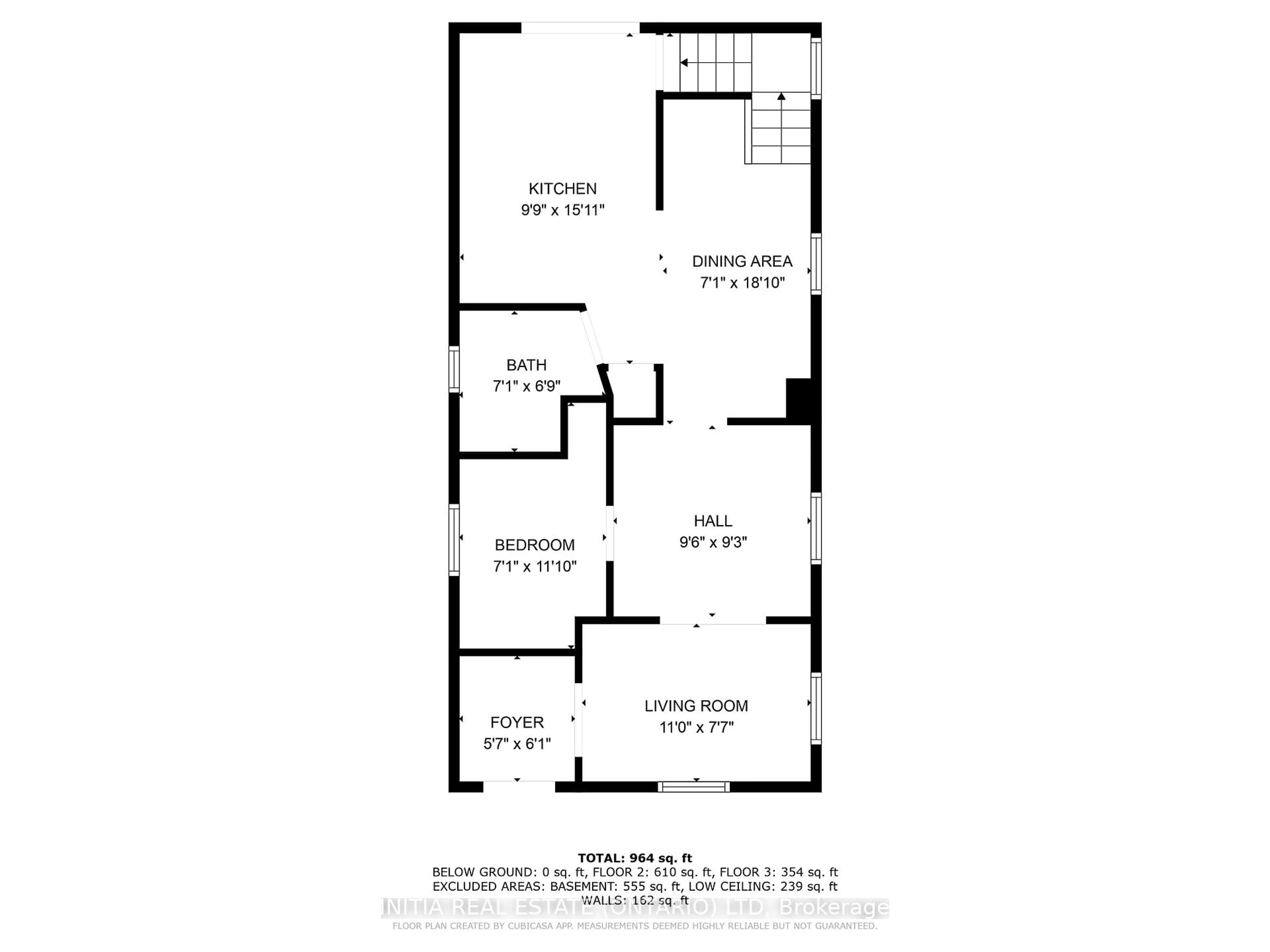 Floor plan for 73 Flora St, St. Thomas Ontario N5P 2X7