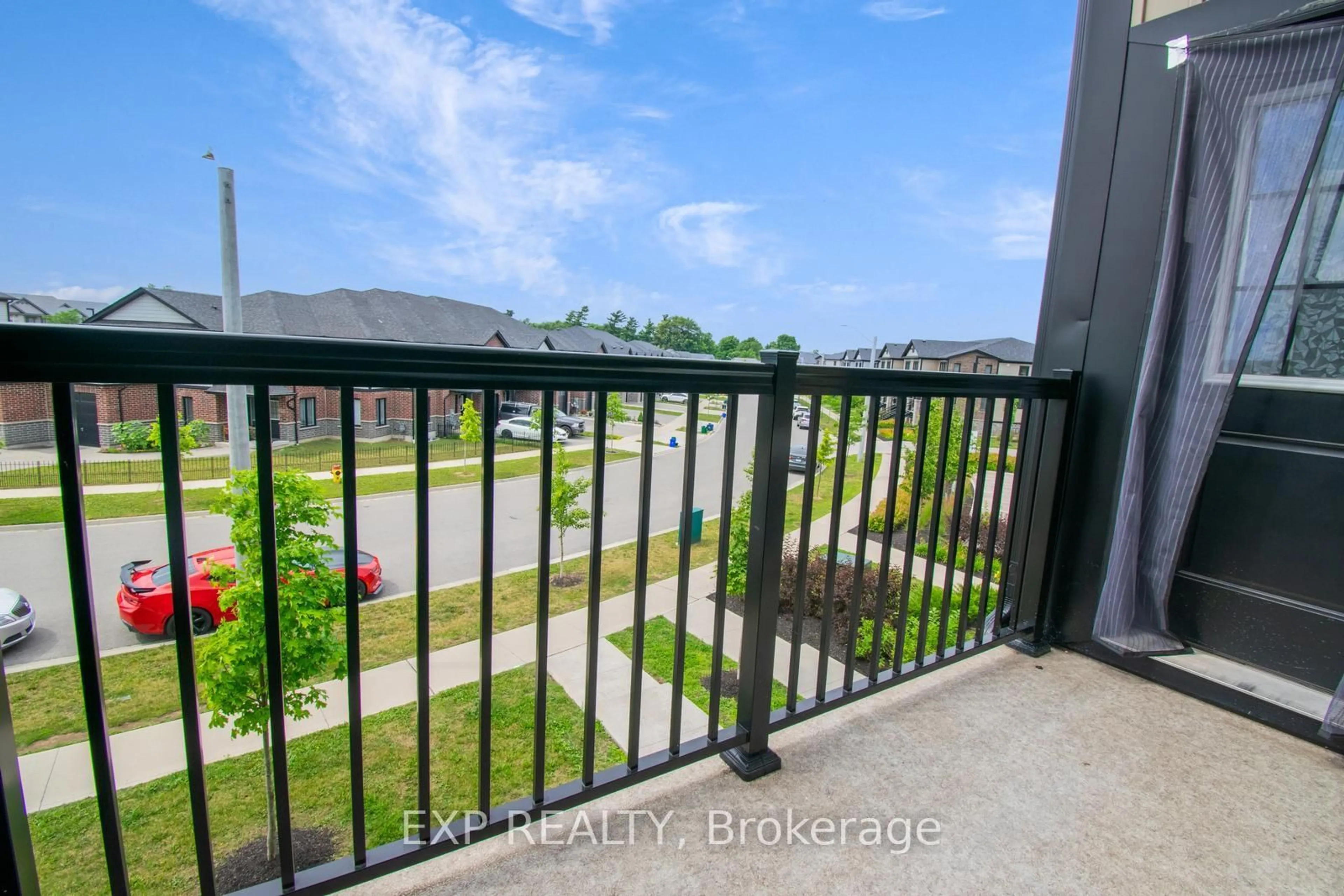 Balcony in the apartment, unknown for 150 ROCHEFORT St #E, Kitchener Ontario N2R 0P5