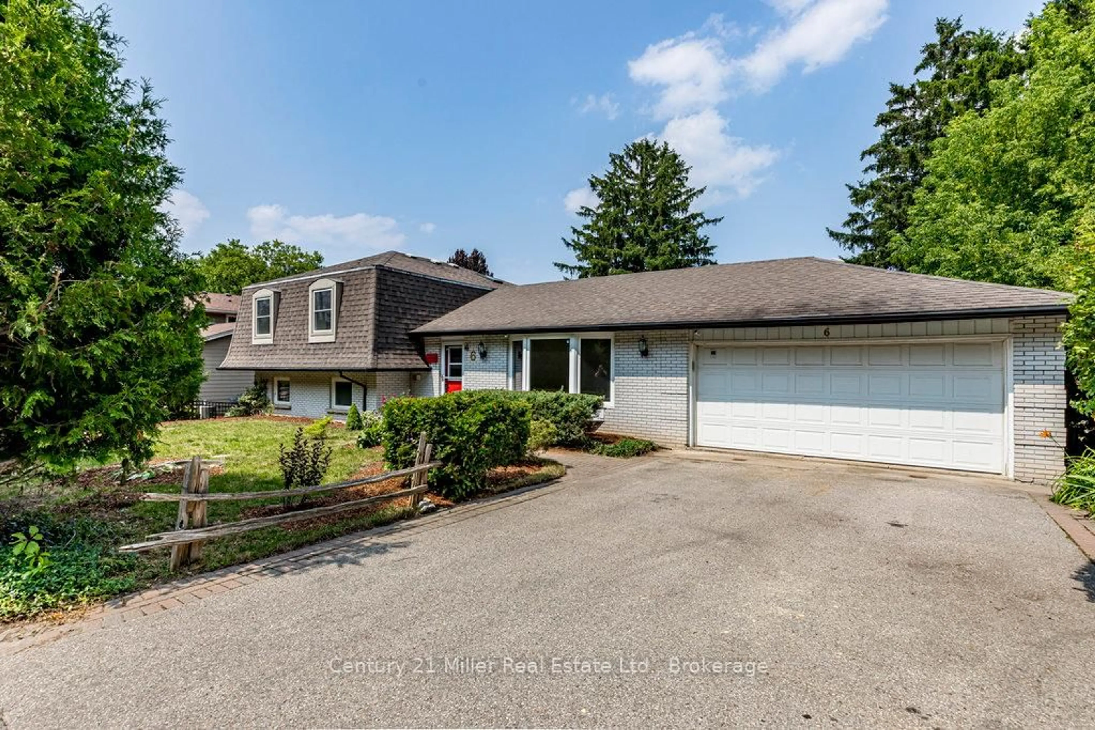 A pic from outside/outdoor area/front of a property/back of a property/a pic from drone, street for 6 Terrace Lane, Guelph Ontario N1G 2Y3